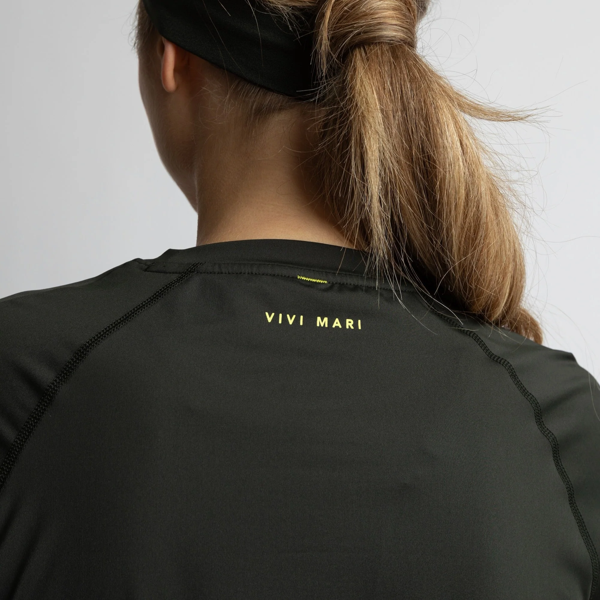 Activewear Half Sleeve T-Shirt deep olive - Image 3