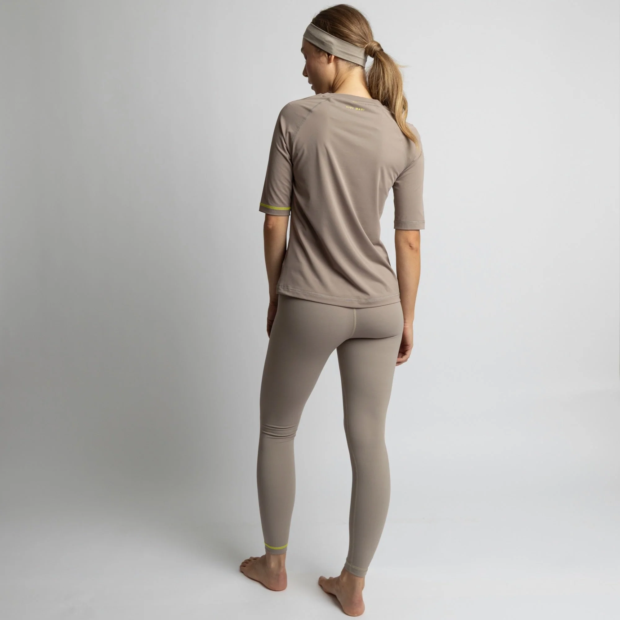 Activewear Half Sleeve T-Shirt mushroom - Image 5