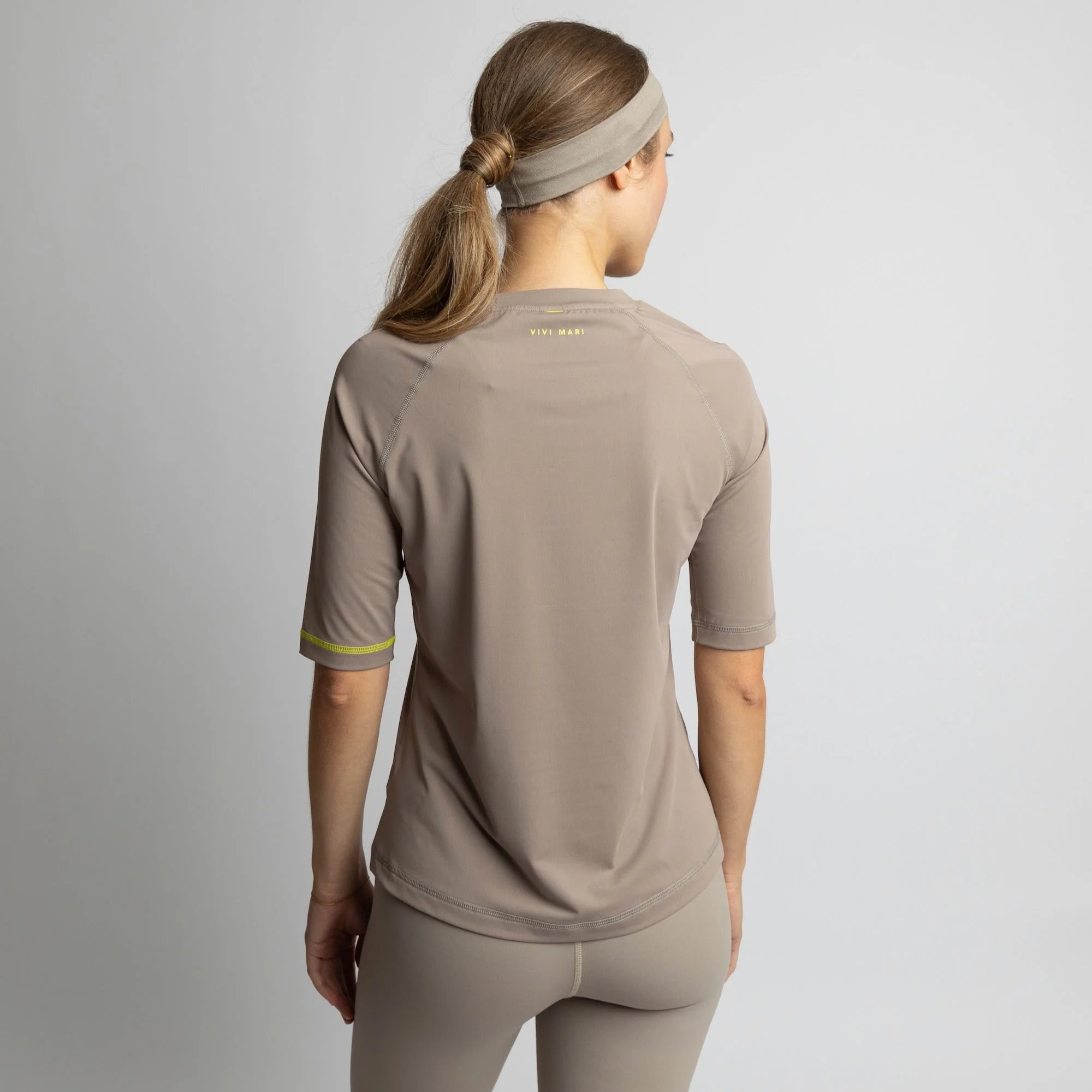 Activewear Half Sleeve T-Shirt mushroom - Image 7