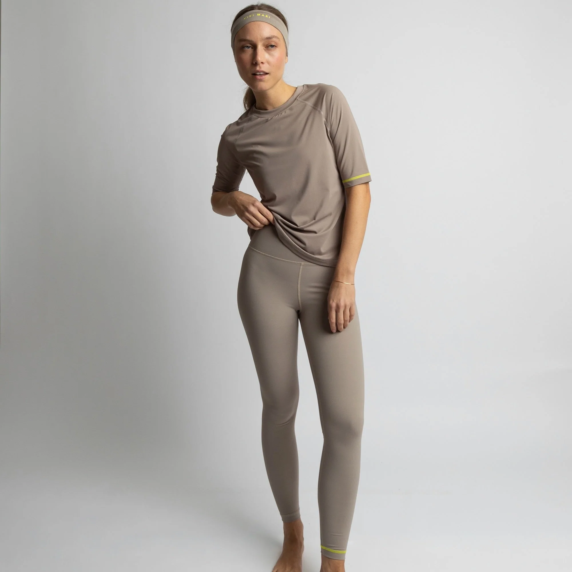 Activewear Half Sleeve T-Shirt mushroom - Image 8