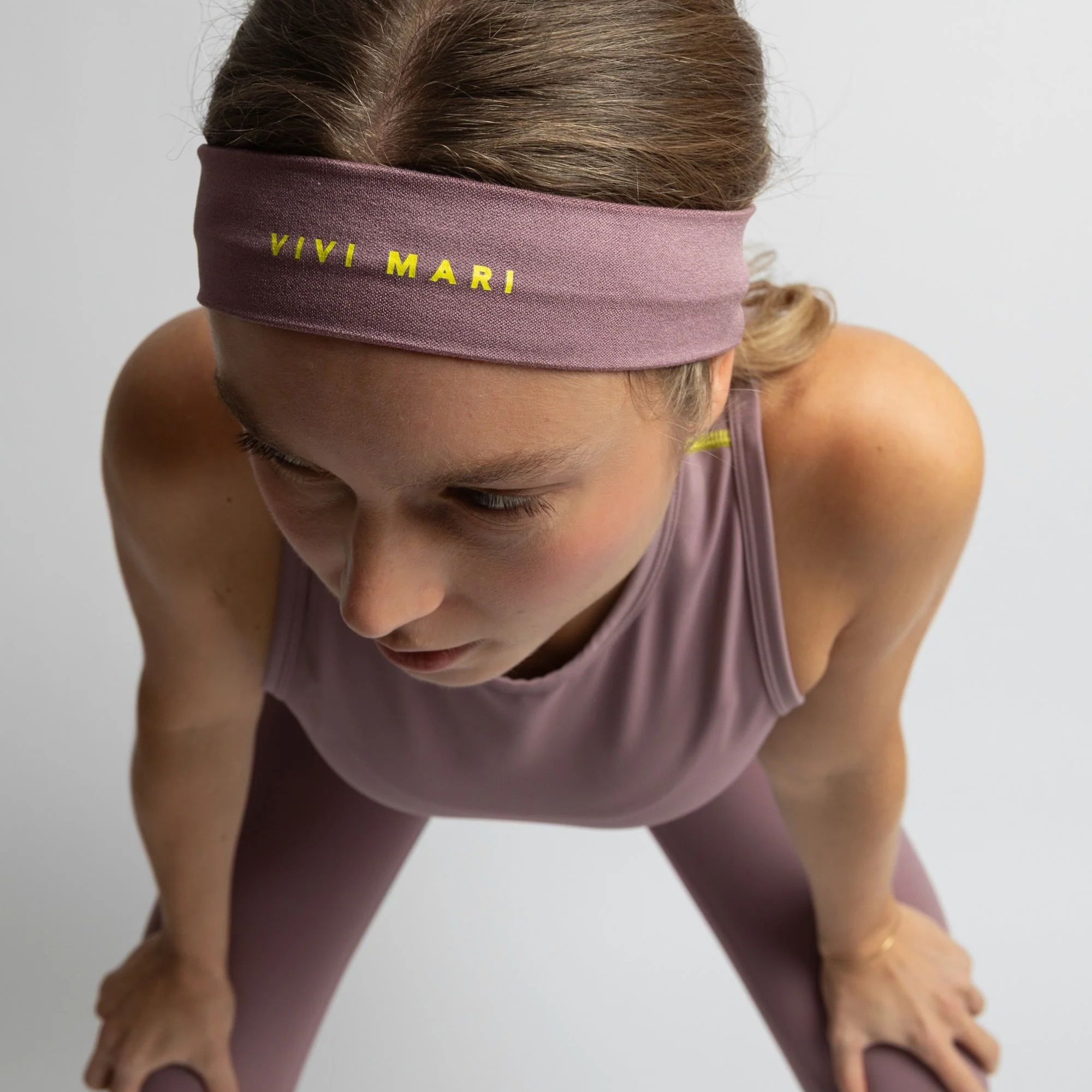 Activewear Headband ash plum - Image 3