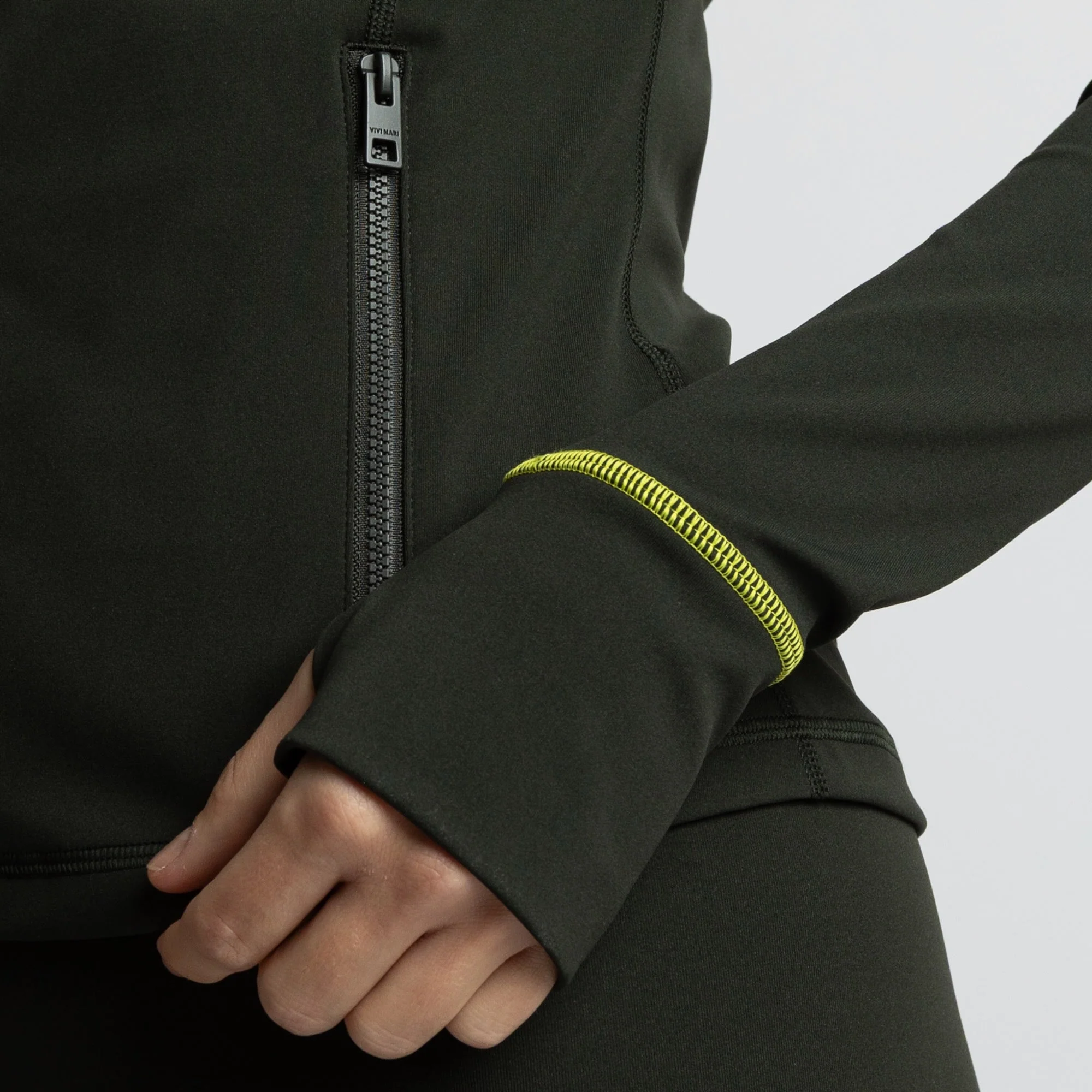 Activewear Jacket deep olive - Image 6