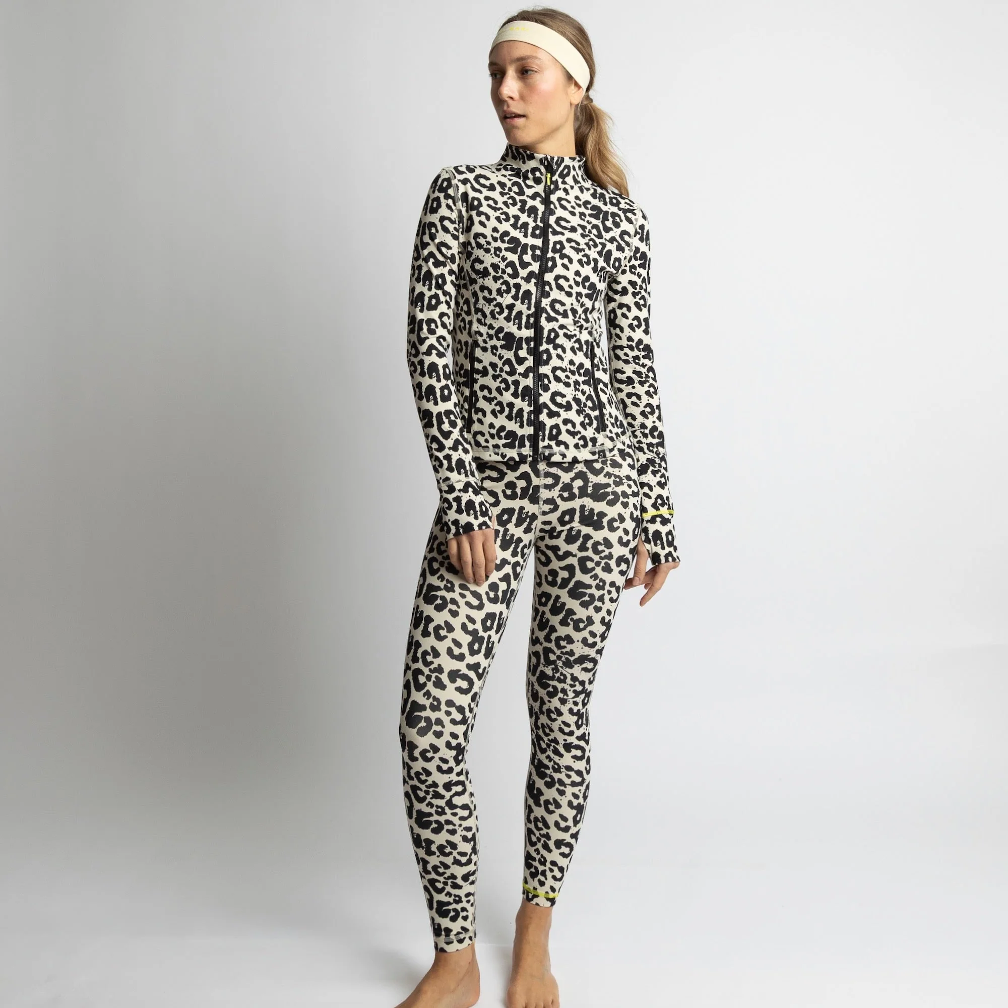 Activewear Leggings leo splashes black/sand - Image 7
