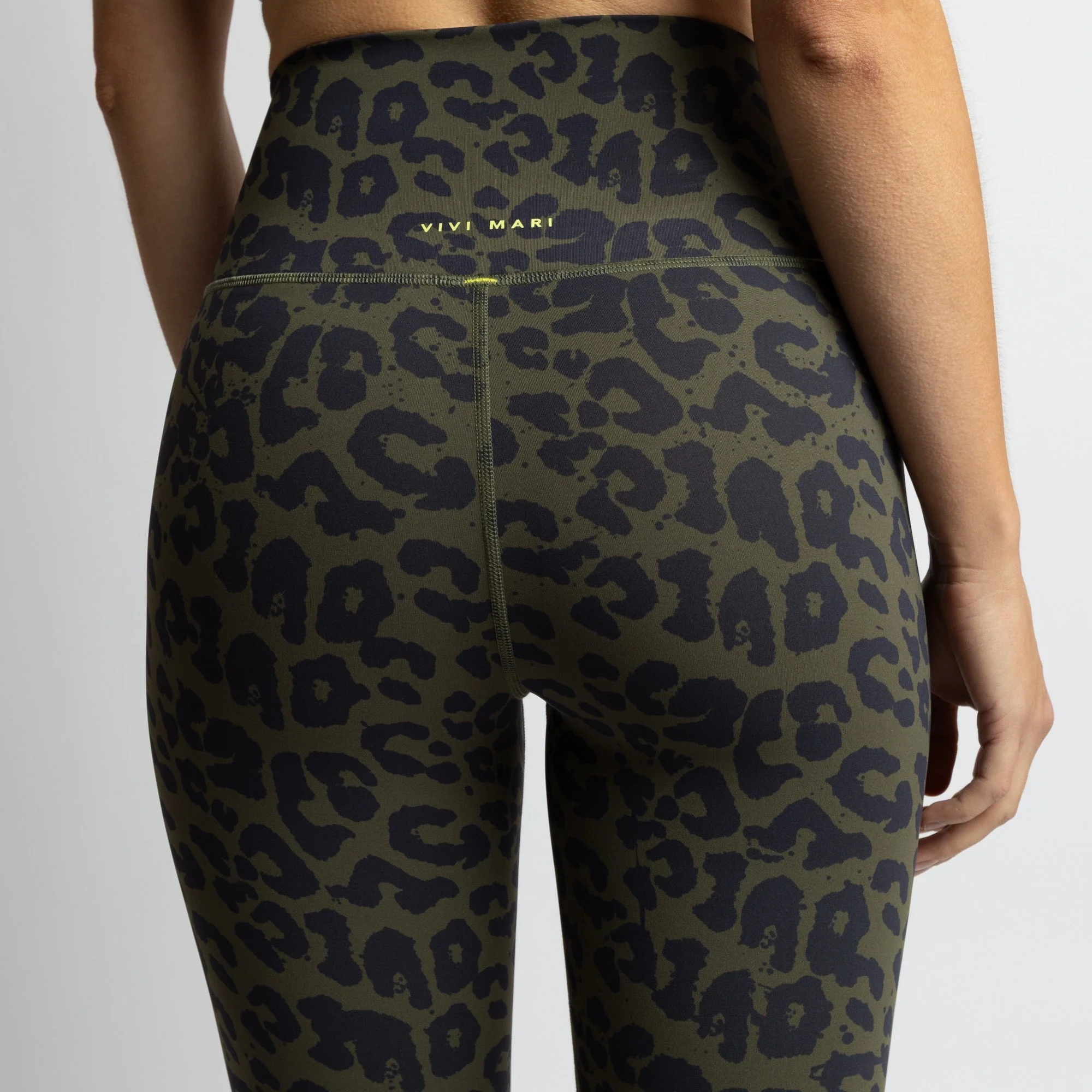 Activewear Leggings leo splashes navy/olive - Image 3