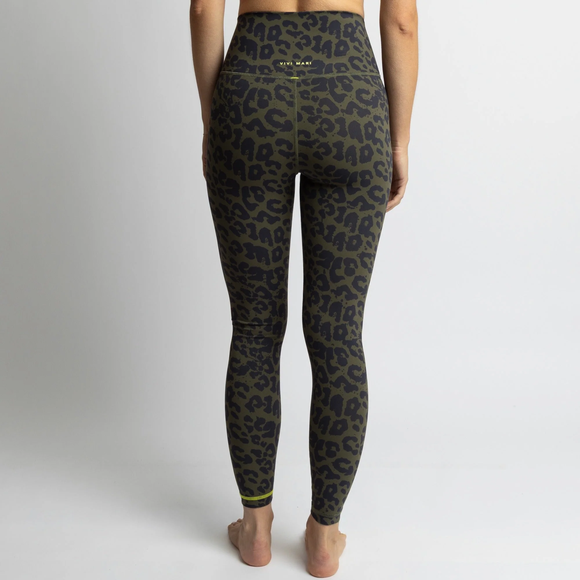 Activewear Leggings leo splashes navy/olive - Image 8