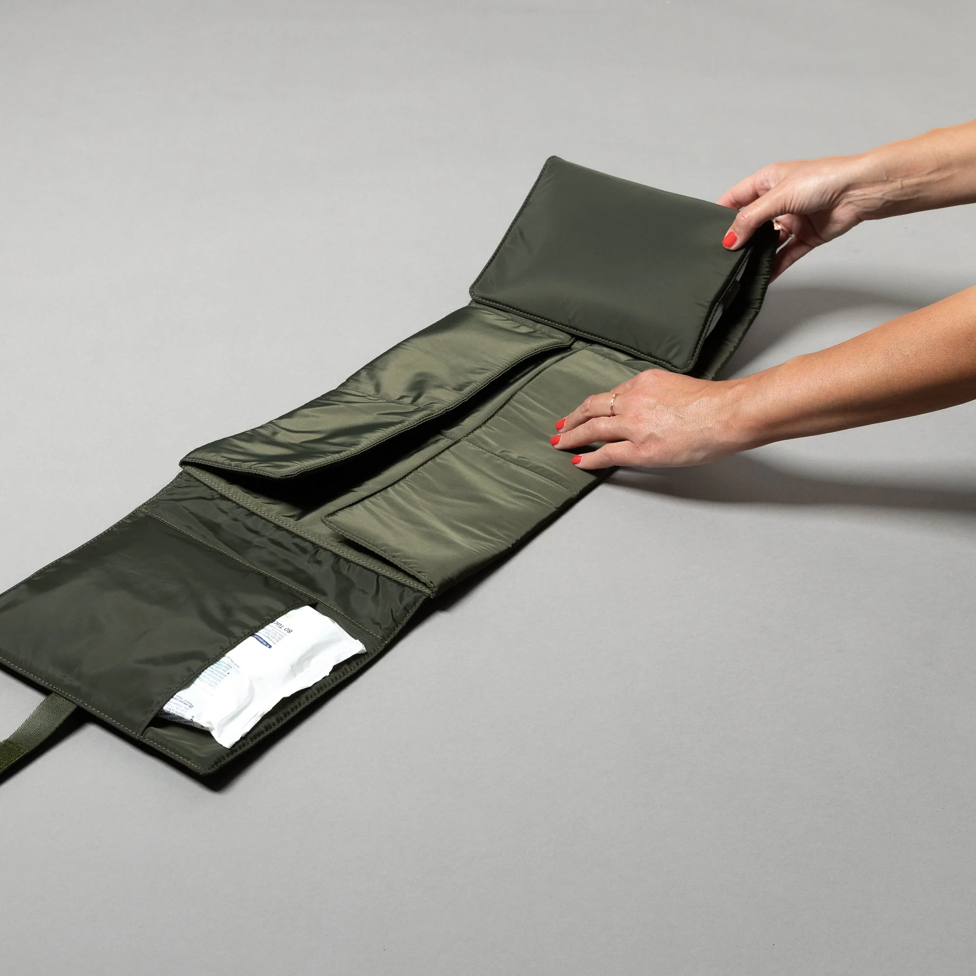 Baby Changing Mat - olive - Image 4