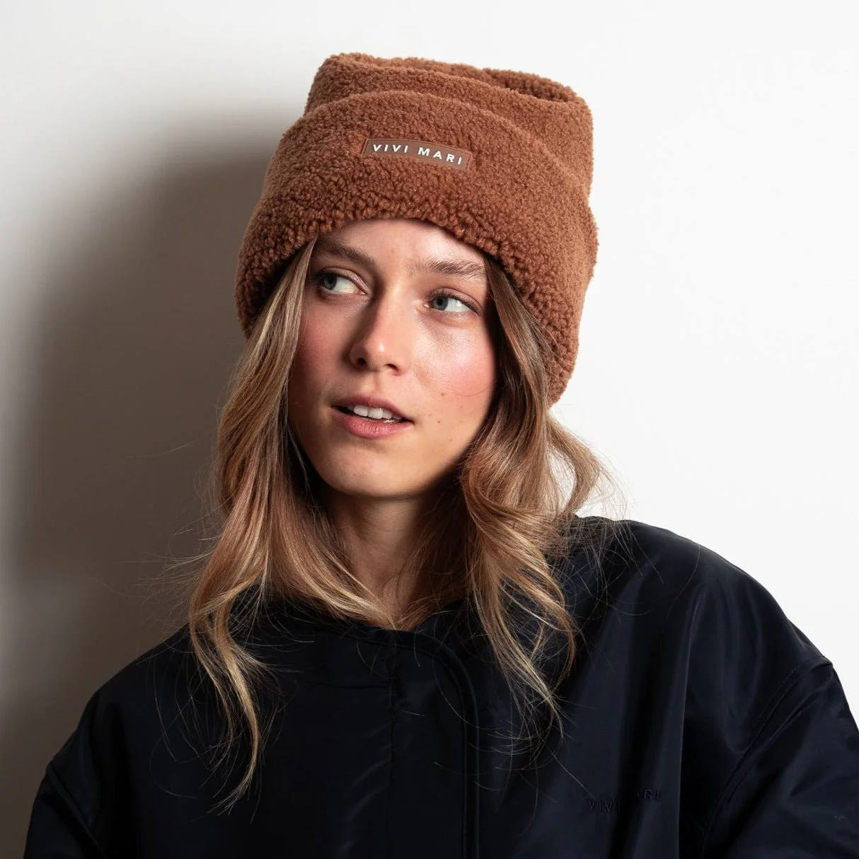 Beanie Teddy - caramel - Image 3