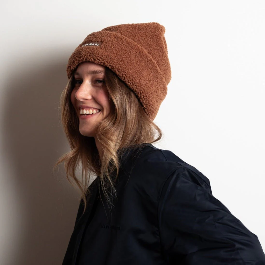 Beanie Teddy - caramel - Image 6