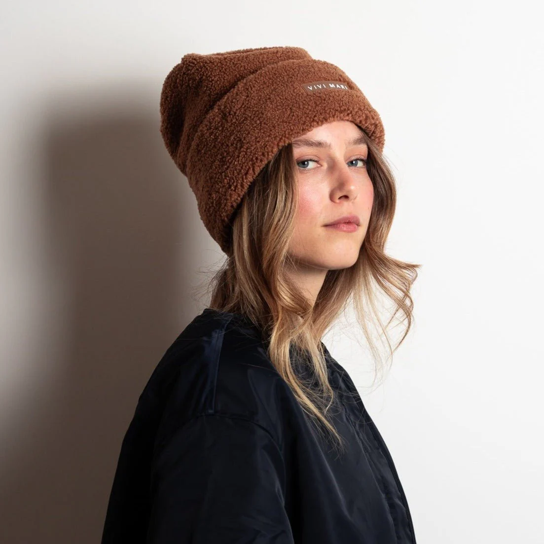 Beanie Teddy - caramel - Image 9