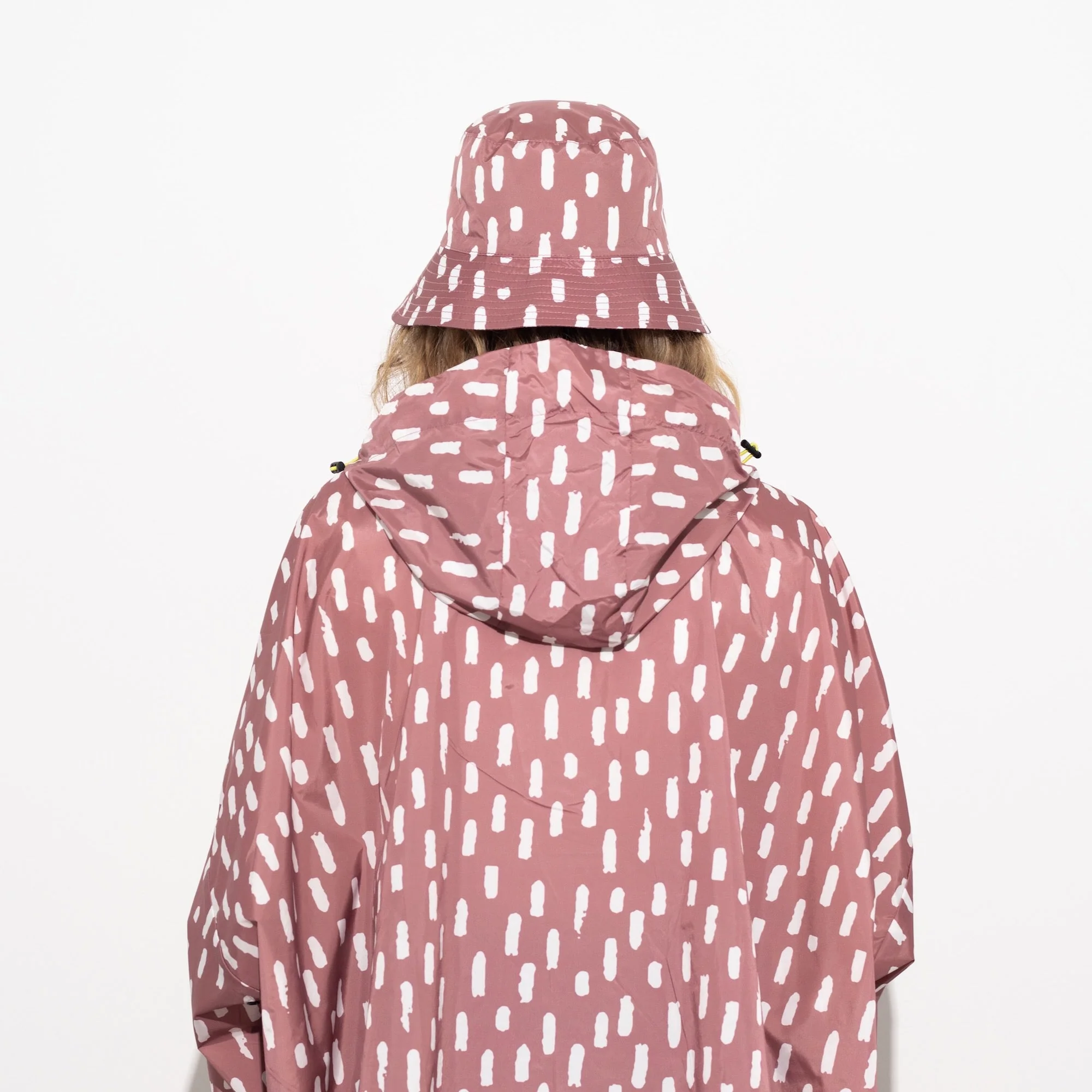 Bucket Hat drops mauve/white - Image 7