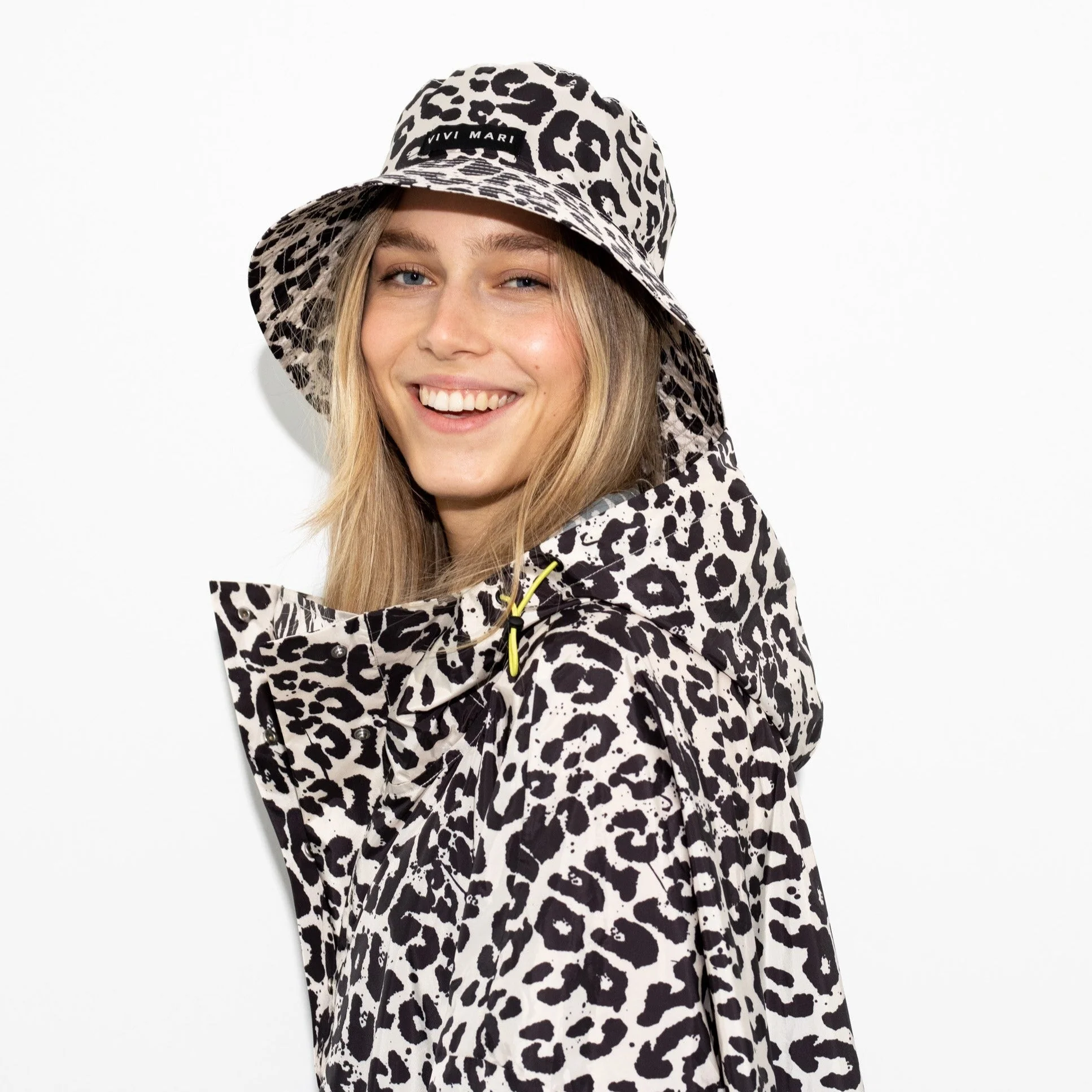 Bucket Hat leo splashes black/sand - Image 7
