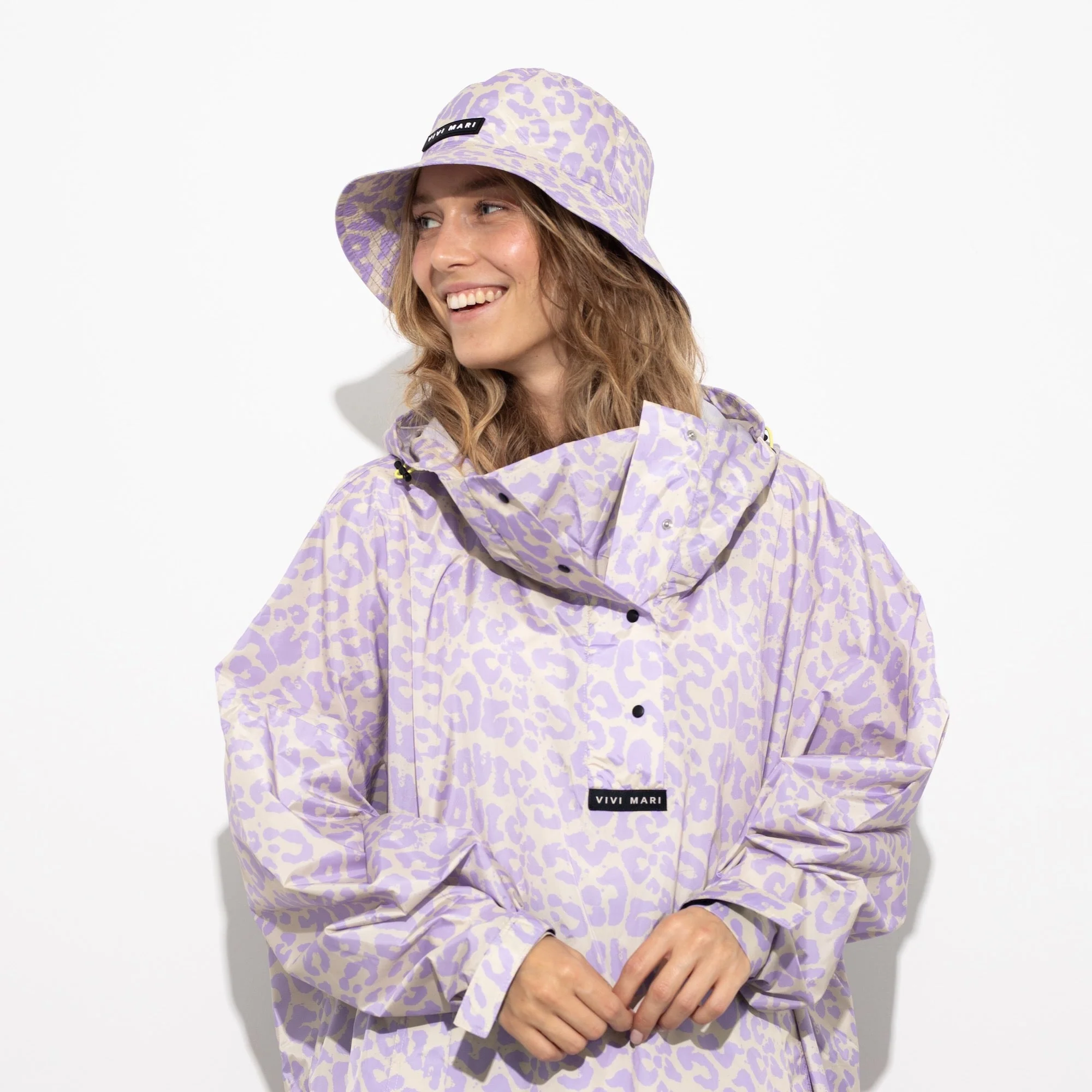 Bucket Hat leo splashes lavender/grey - Image 5