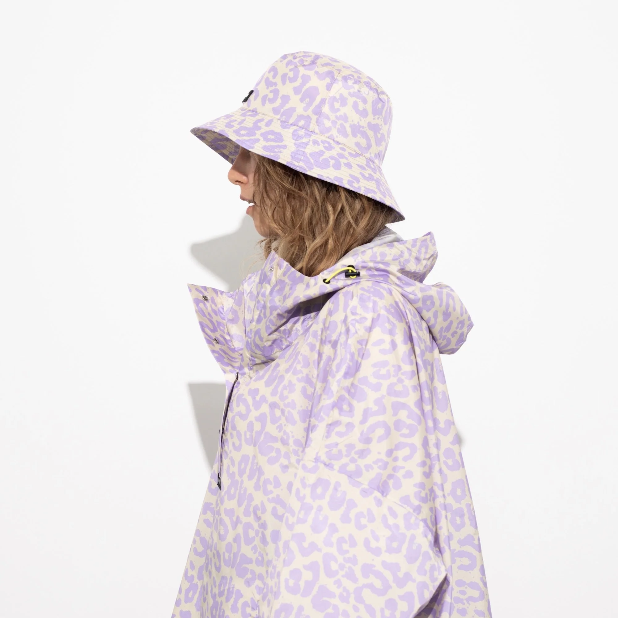 Bucket Hat leo splashes lavender/grey - Image 7