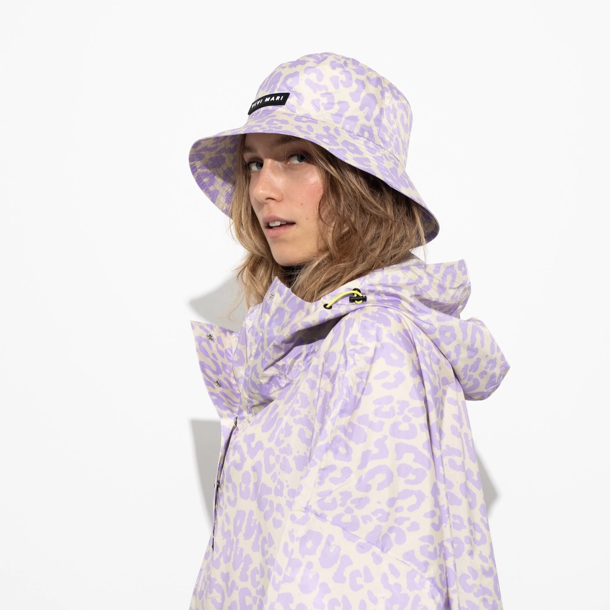 Bucket Hat leo splashes lavender/grey - Image 8