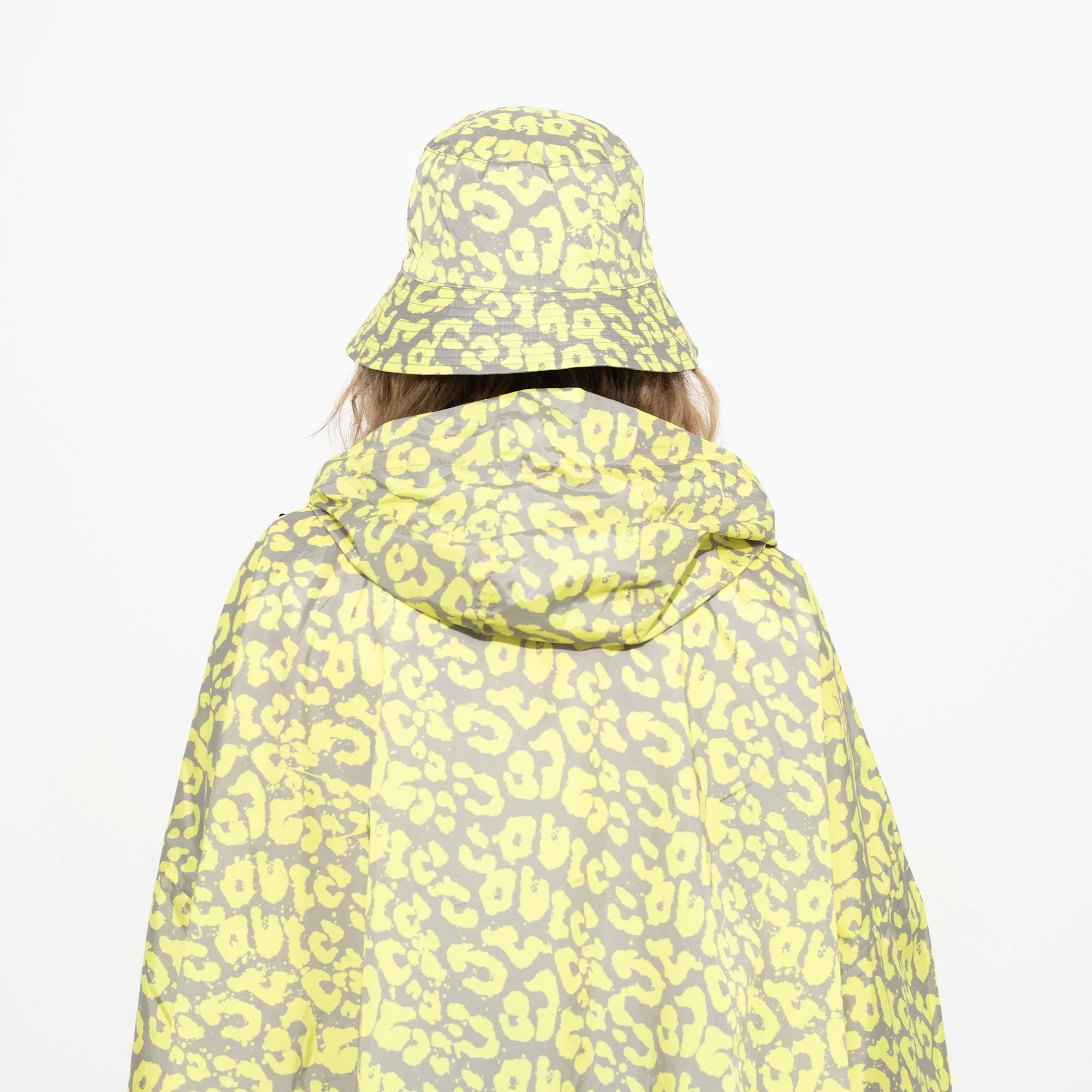 Bucket Hat leo splashes yellow/grey - Image 5