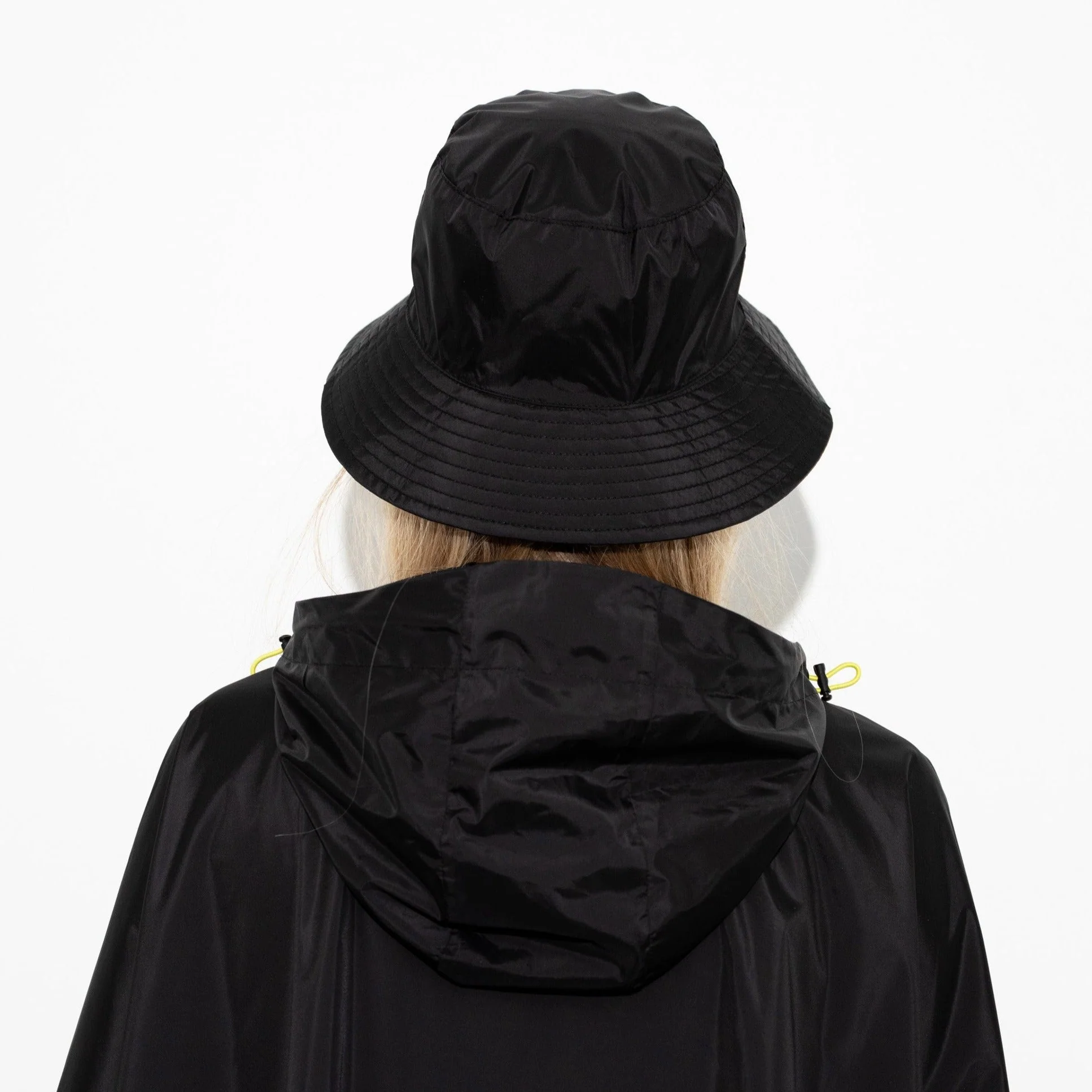 Bucket Hat solid black - Image 14