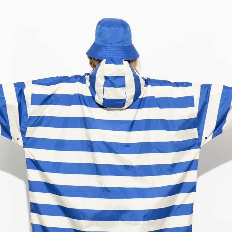 Bucket Hat solid blue - Image 4