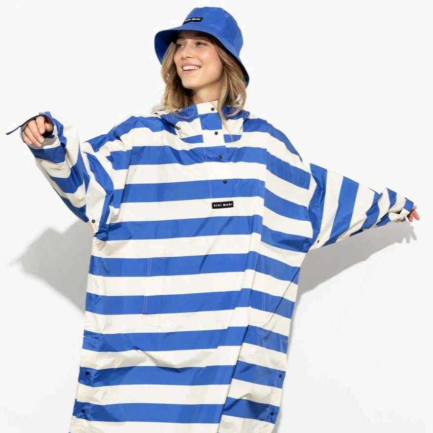 Bucket Hat solid blue - Image 5
