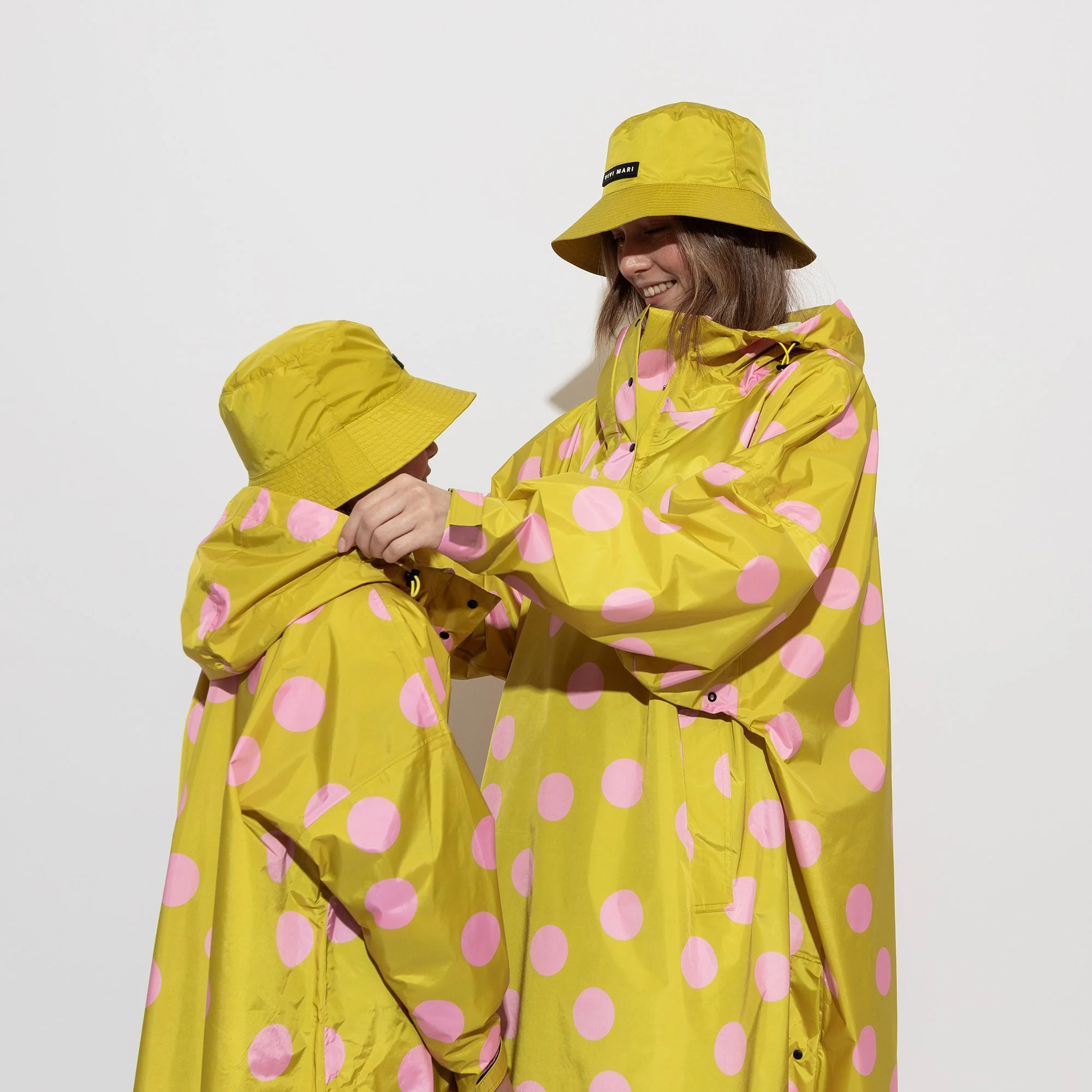 Bucket Hat solid citrus - Image 5