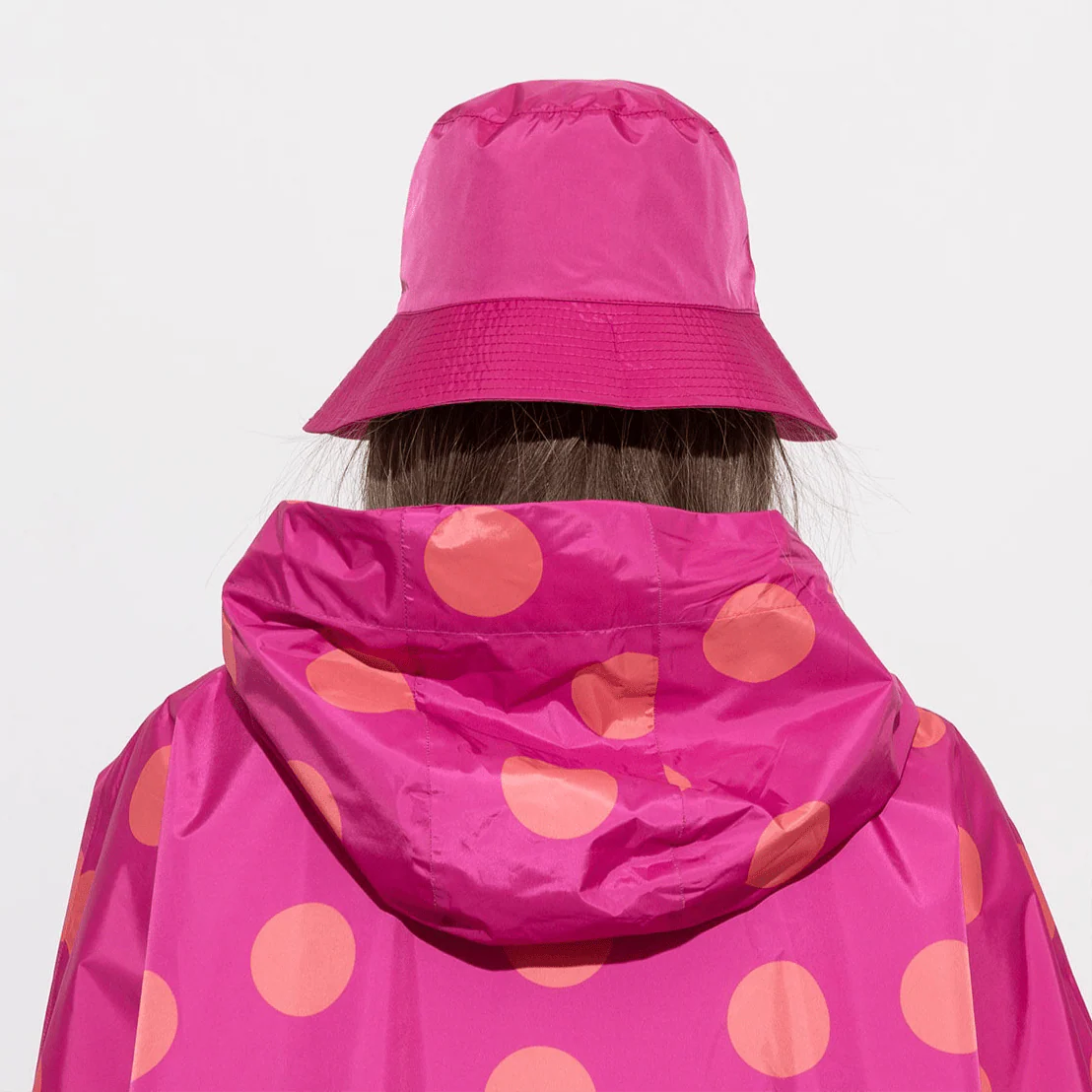 Bucket Hat solid magenta - Image 2
