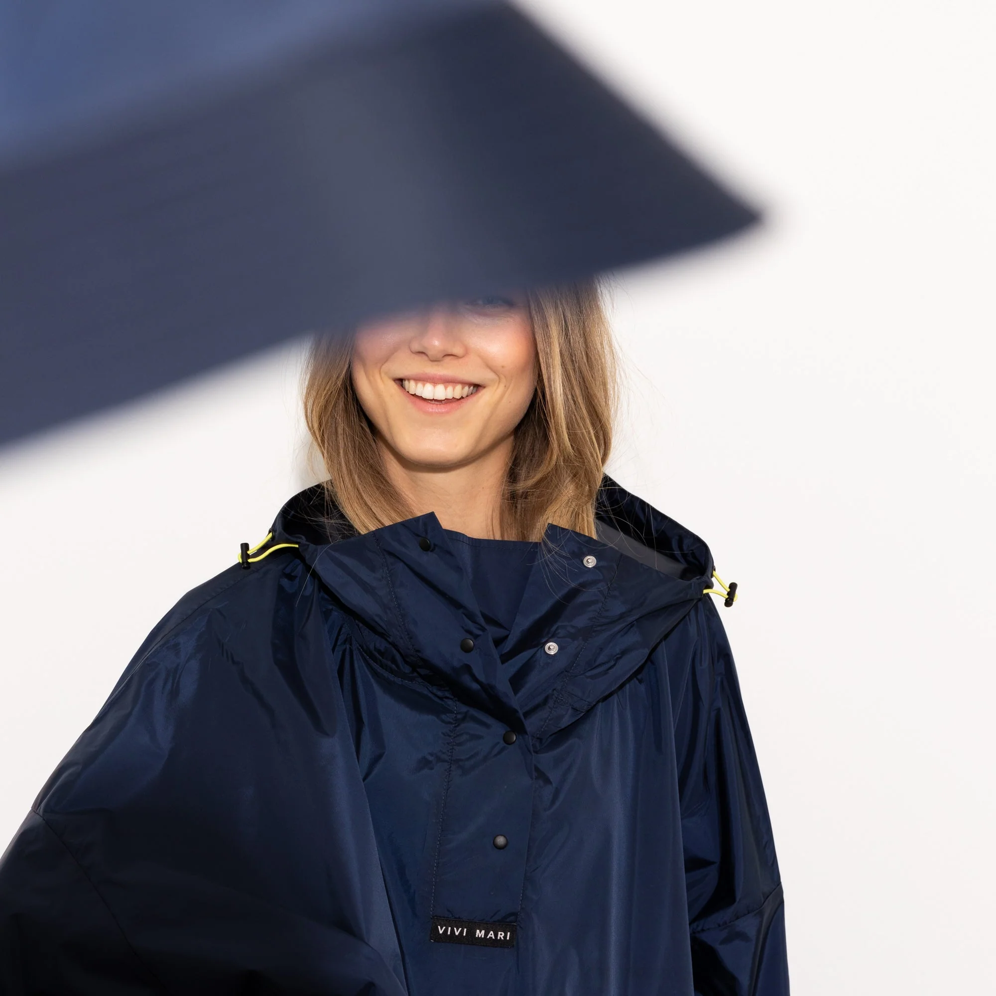 Bucket Hat solid navy - Image 17