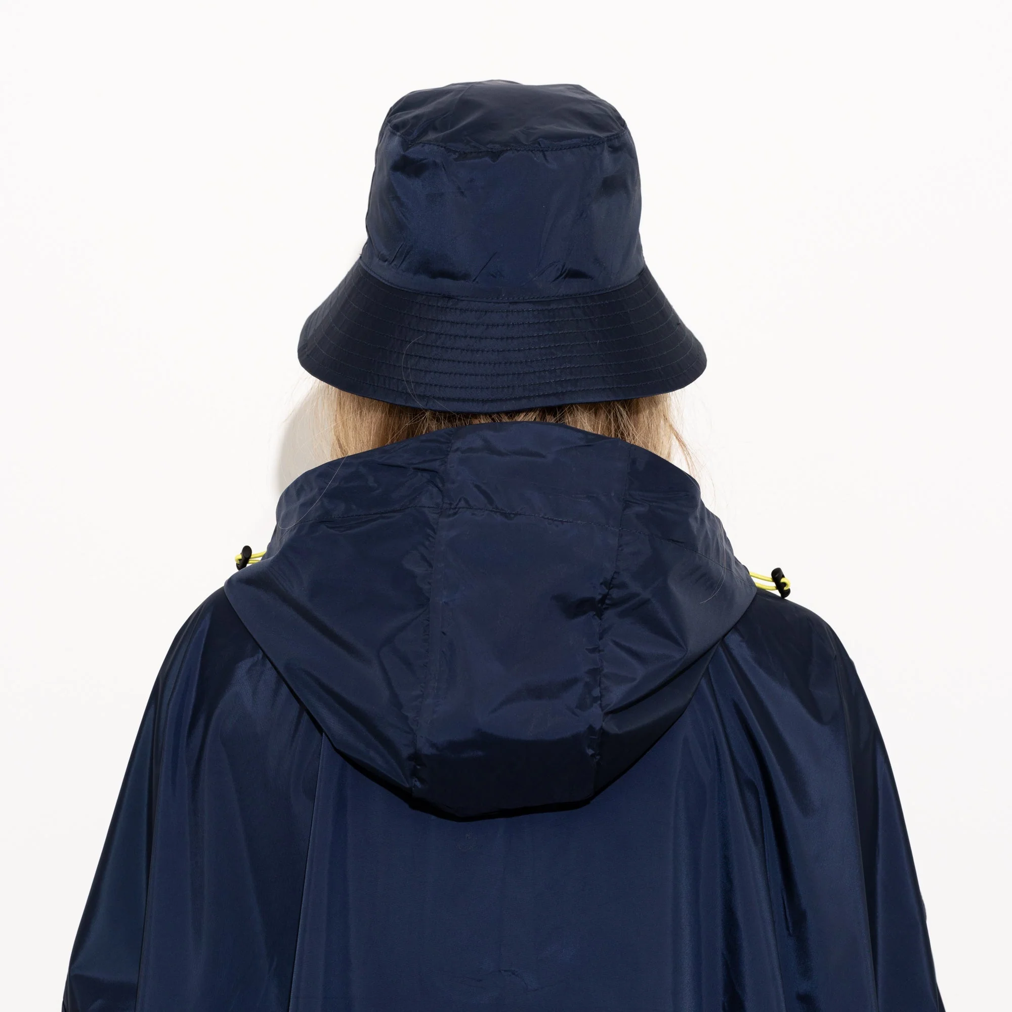 Bucket Hat solid navy - Image 7