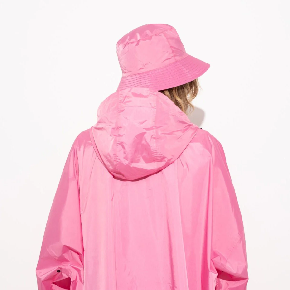 Bucket Hat solid soft pink - Image 13