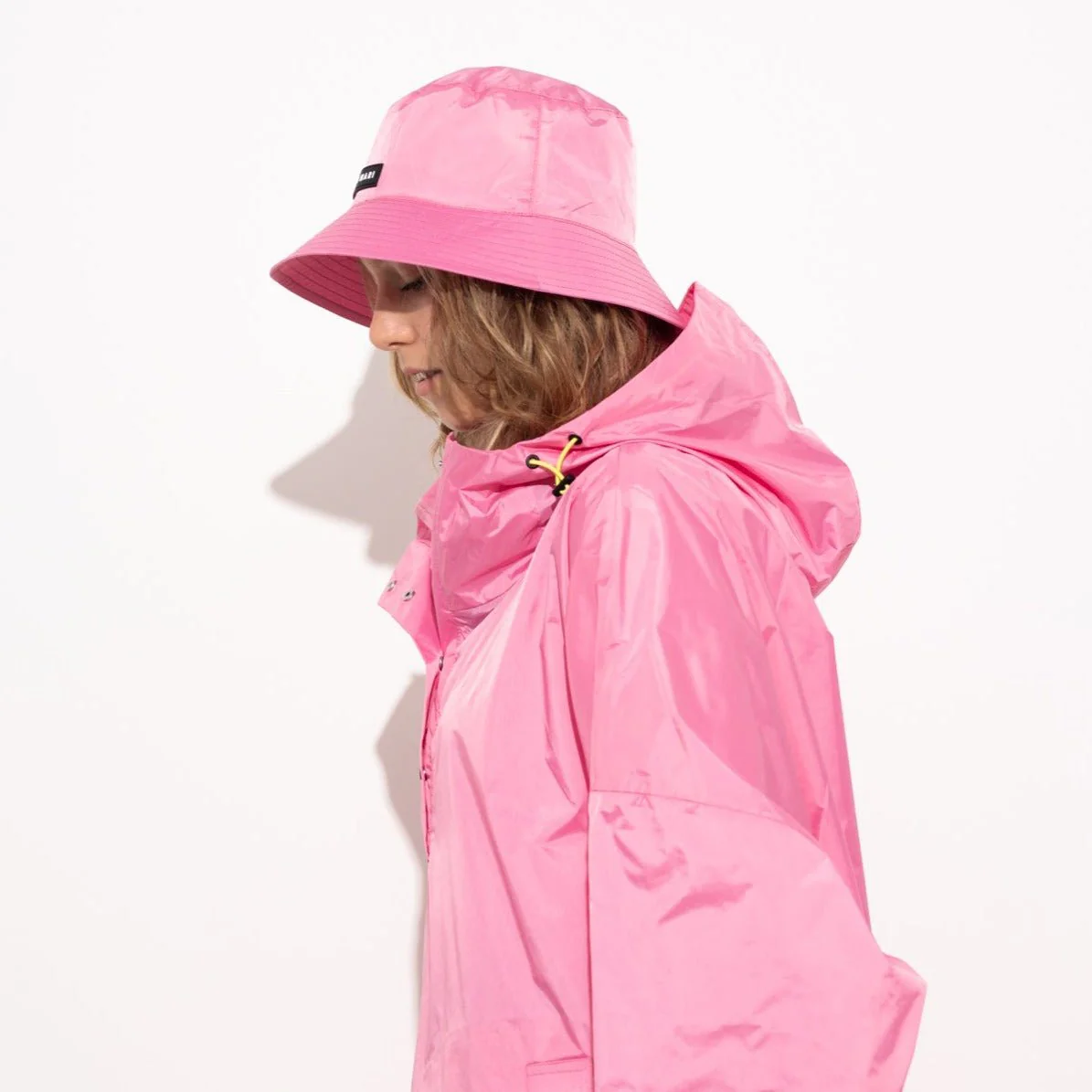 Bucket Hat solid soft pink - Image 6