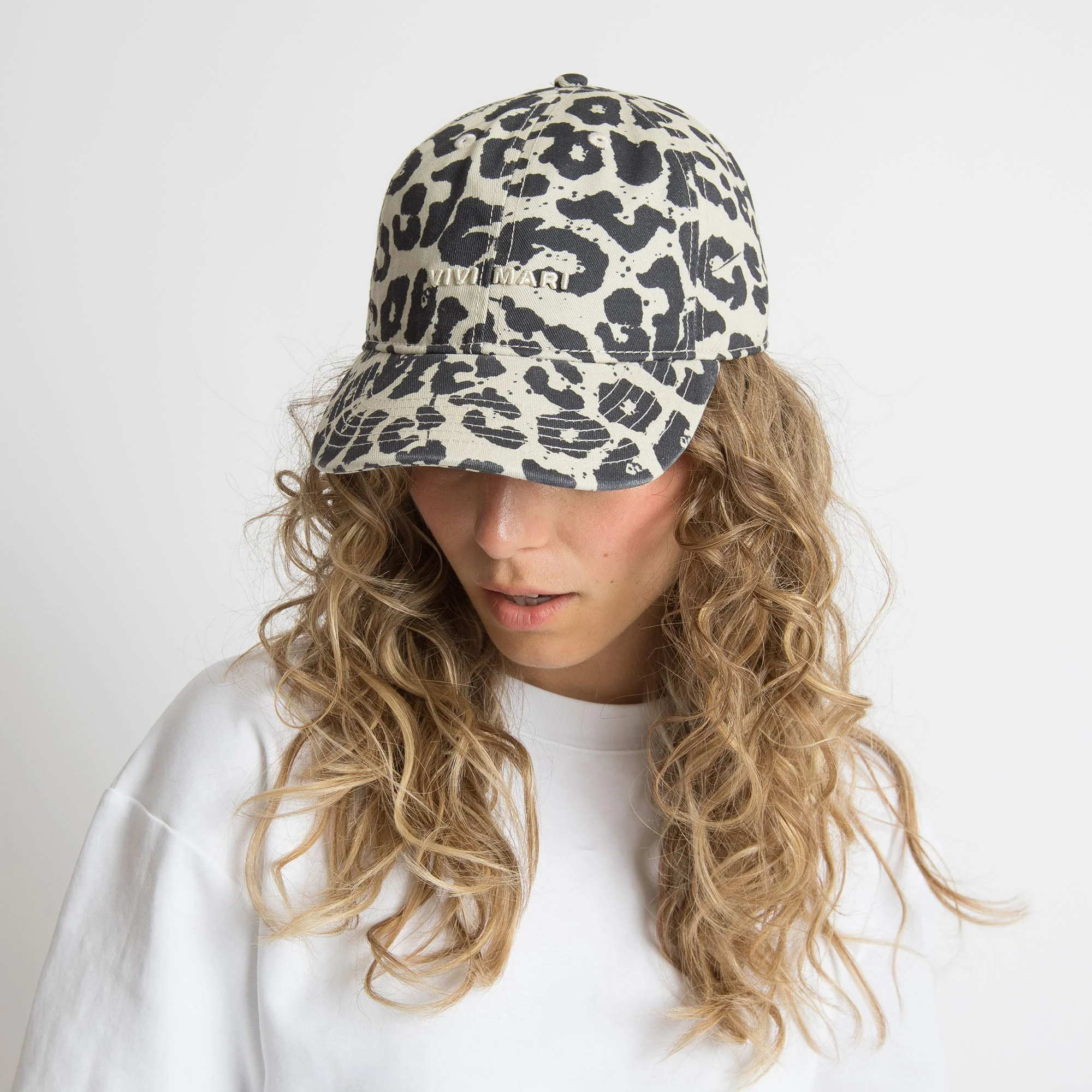 Cap leo splashes black-sand/sand - Image 10