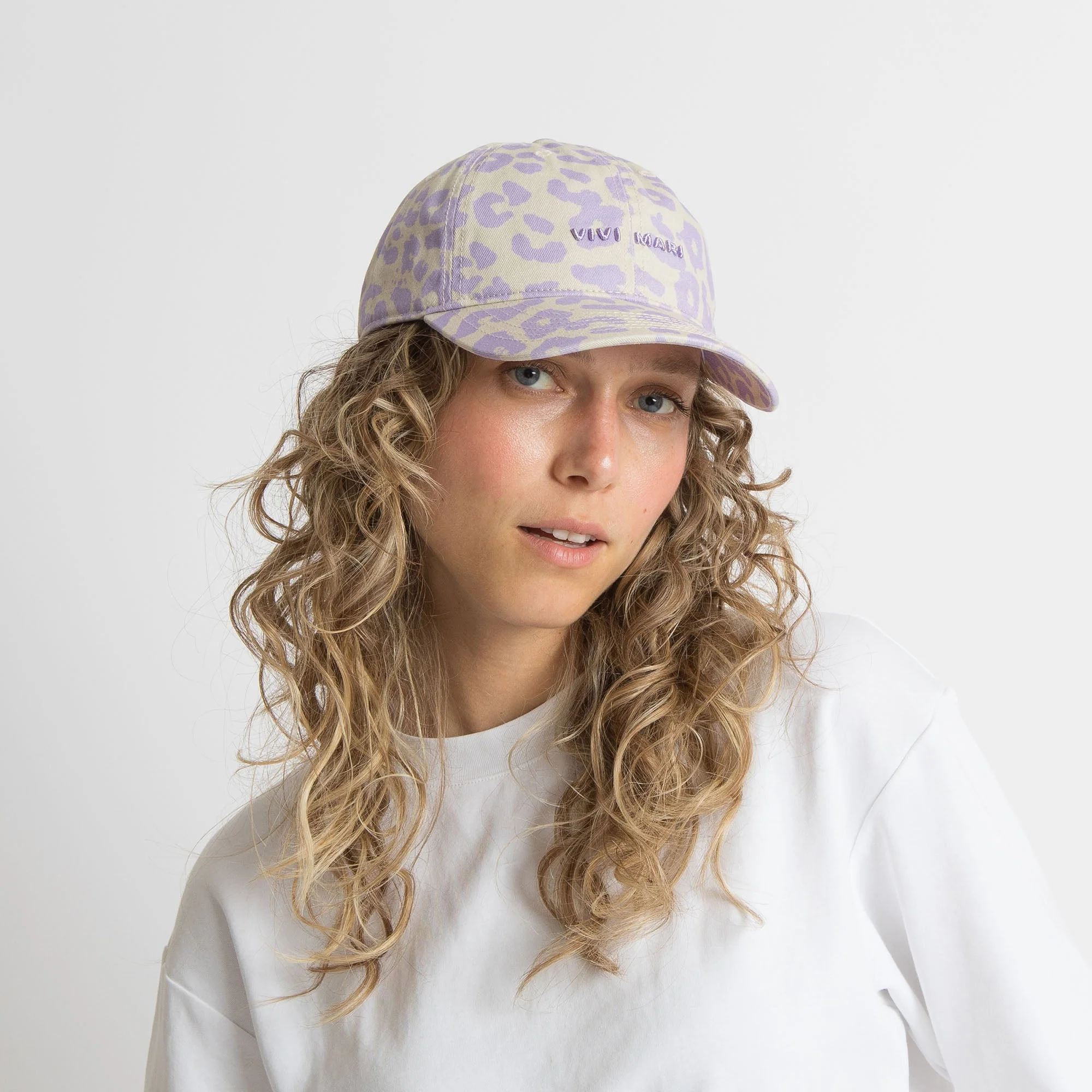 Cap leo splashes lavender-grey/lavender - Image 4