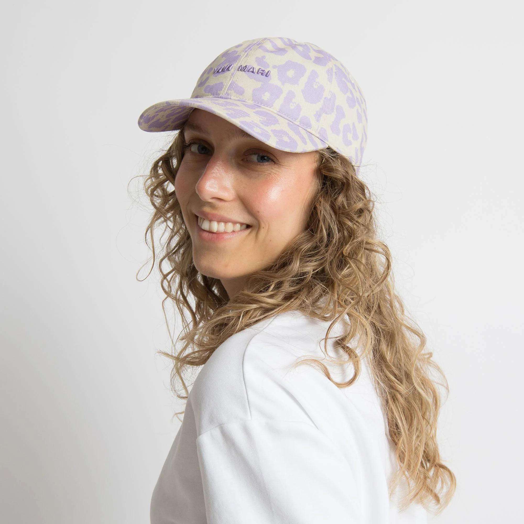 Cap leo splashes lavender-grey/lavender - Image 5