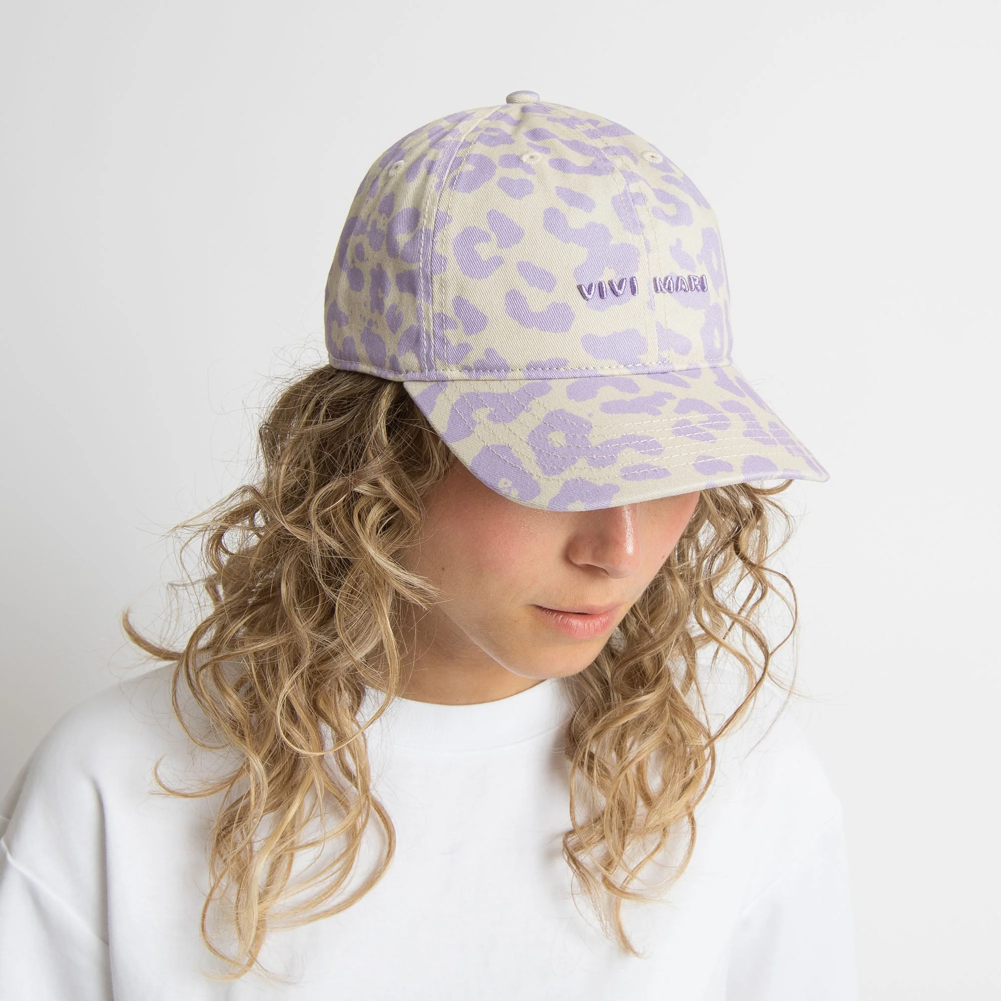 Cap leo splashes lavender-grey/lavender - Image 6