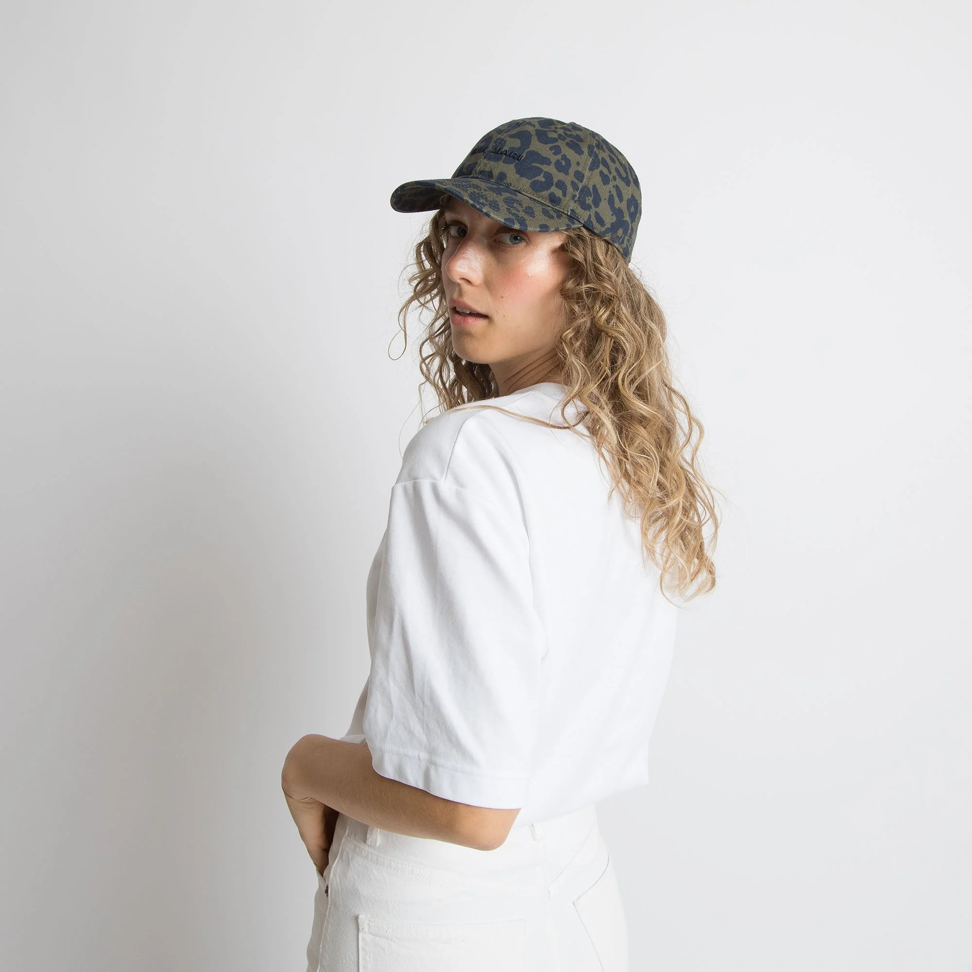 Cap leo splashes navy-olive/navy - Image 9