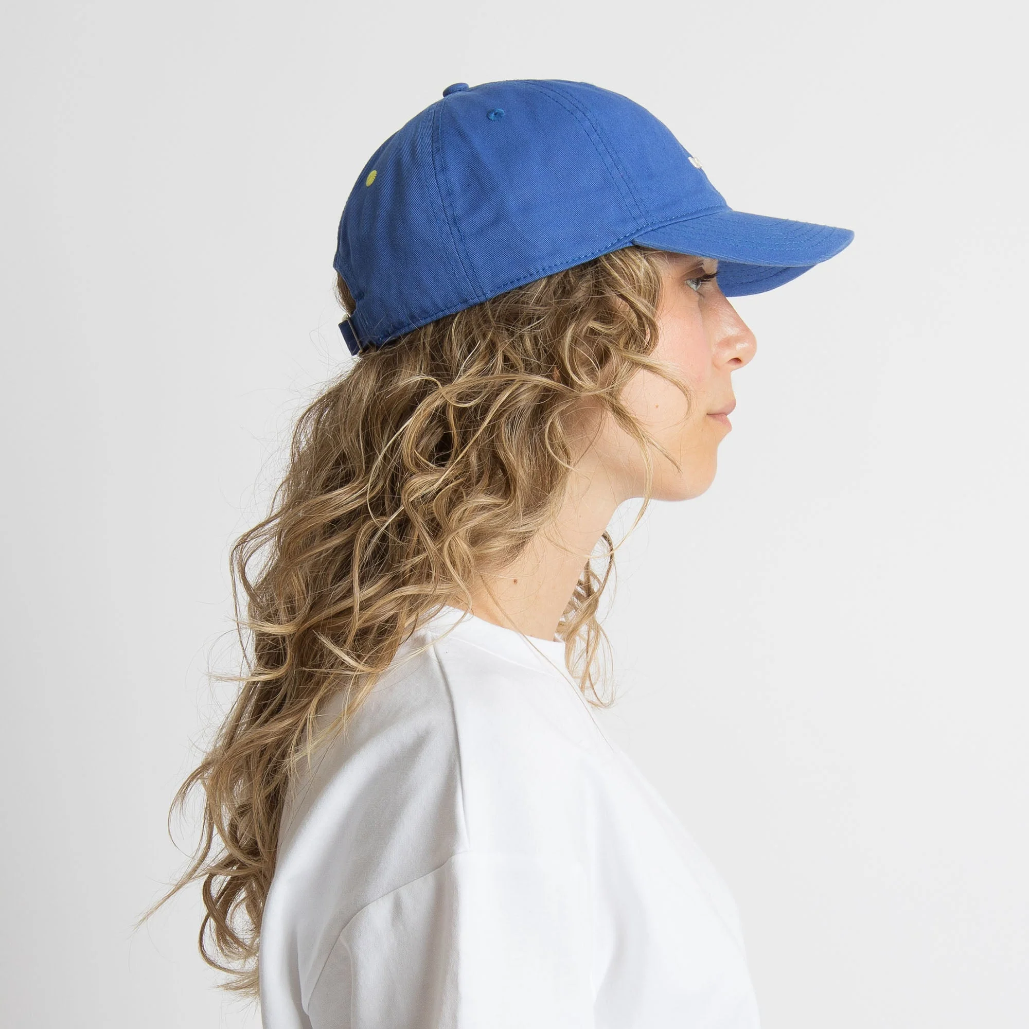 Cap solid blue/sand - Image 8
