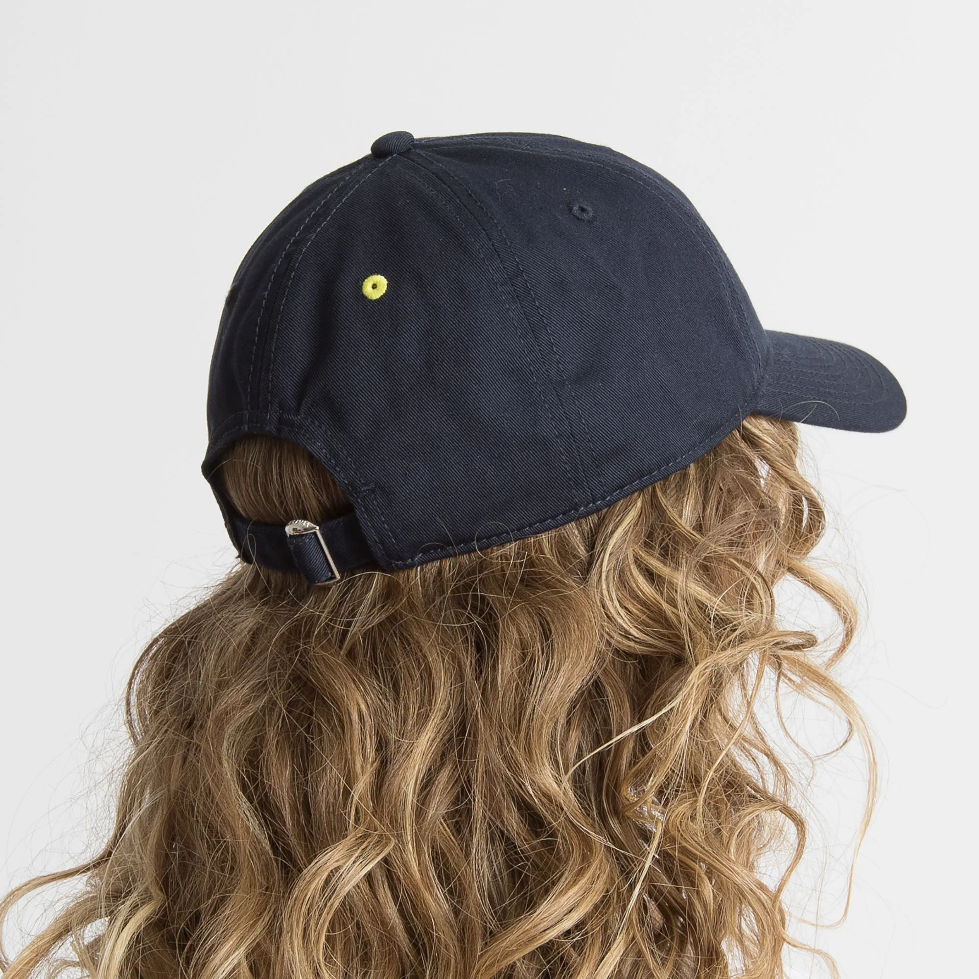 Cap solid navy/white - Image 10