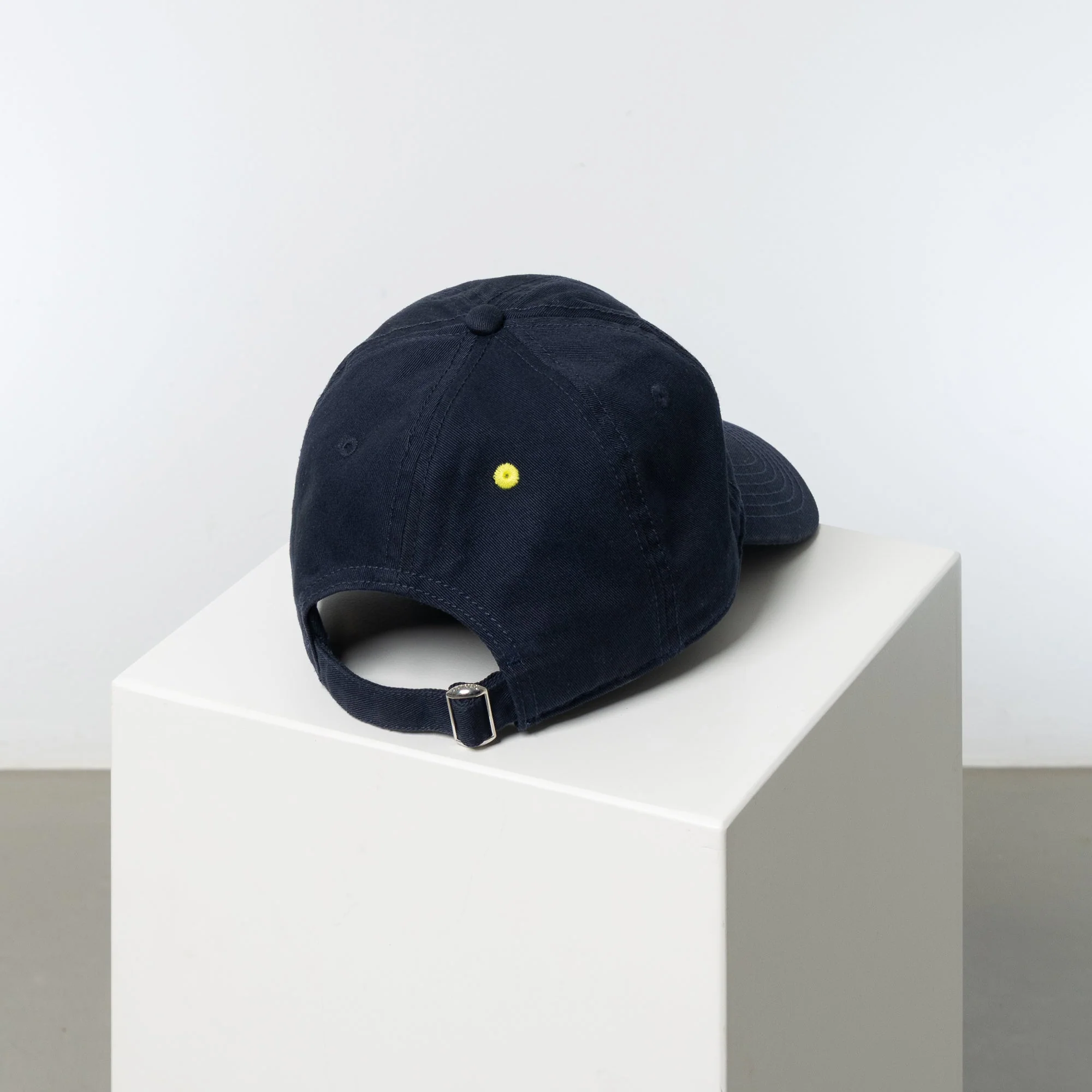 Cap solid navy/white - Image 12
