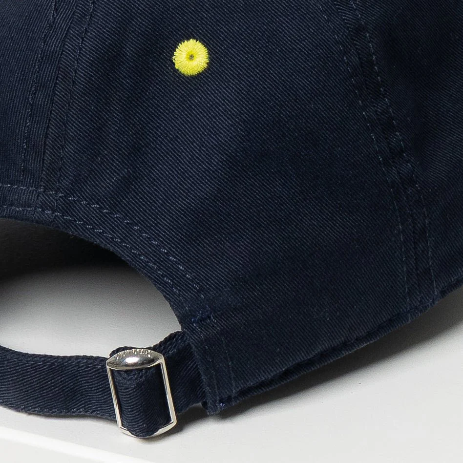 Cap solid navy/white - Image 3