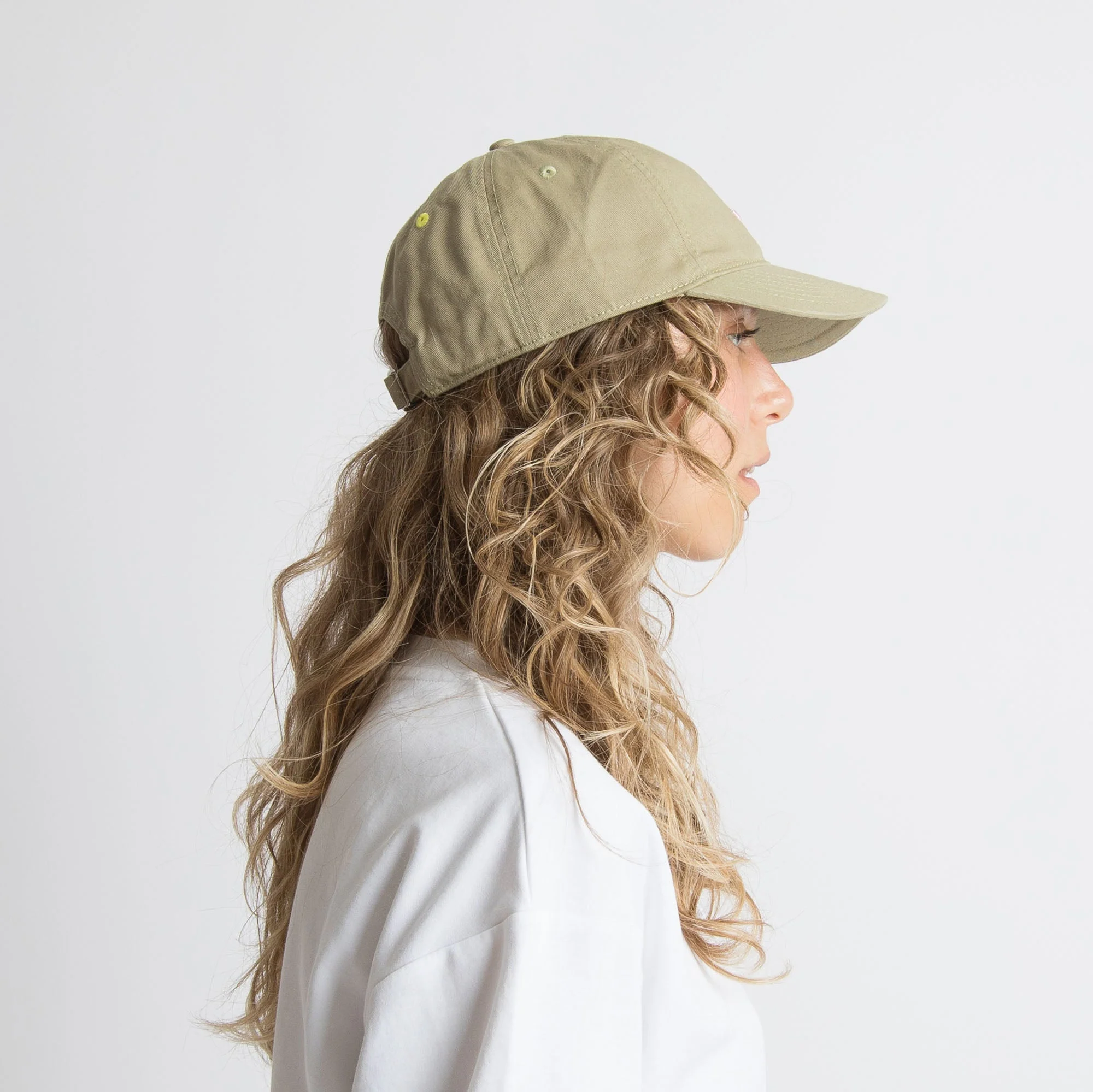 Cap solid pale olive/rosé - Image 6