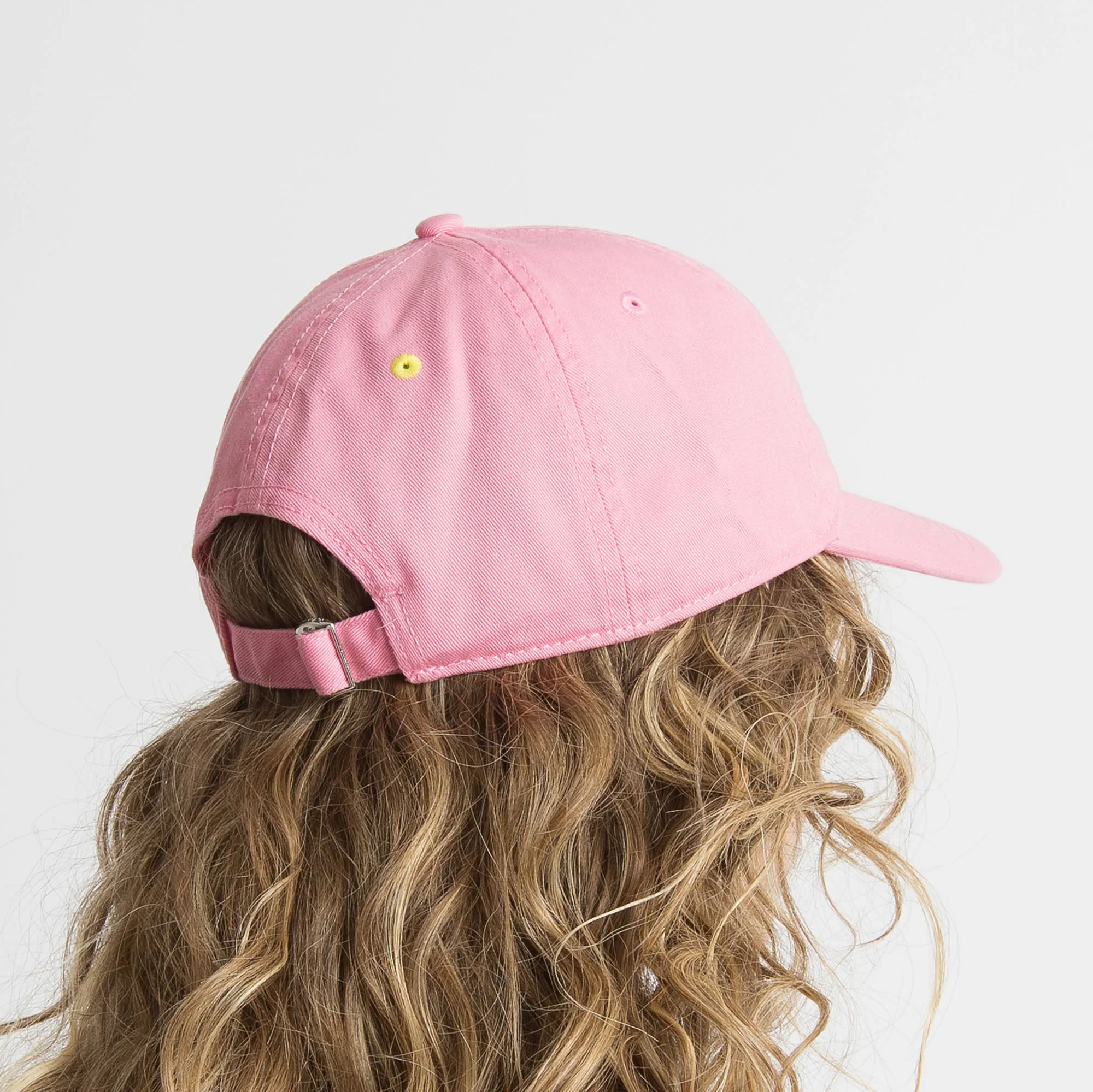 Cap solid soft pink/white - Image 10