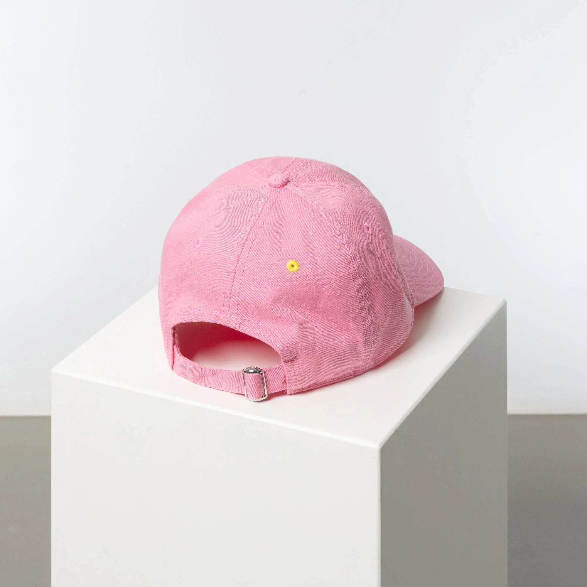 Cap solid soft pink/white - Image 11