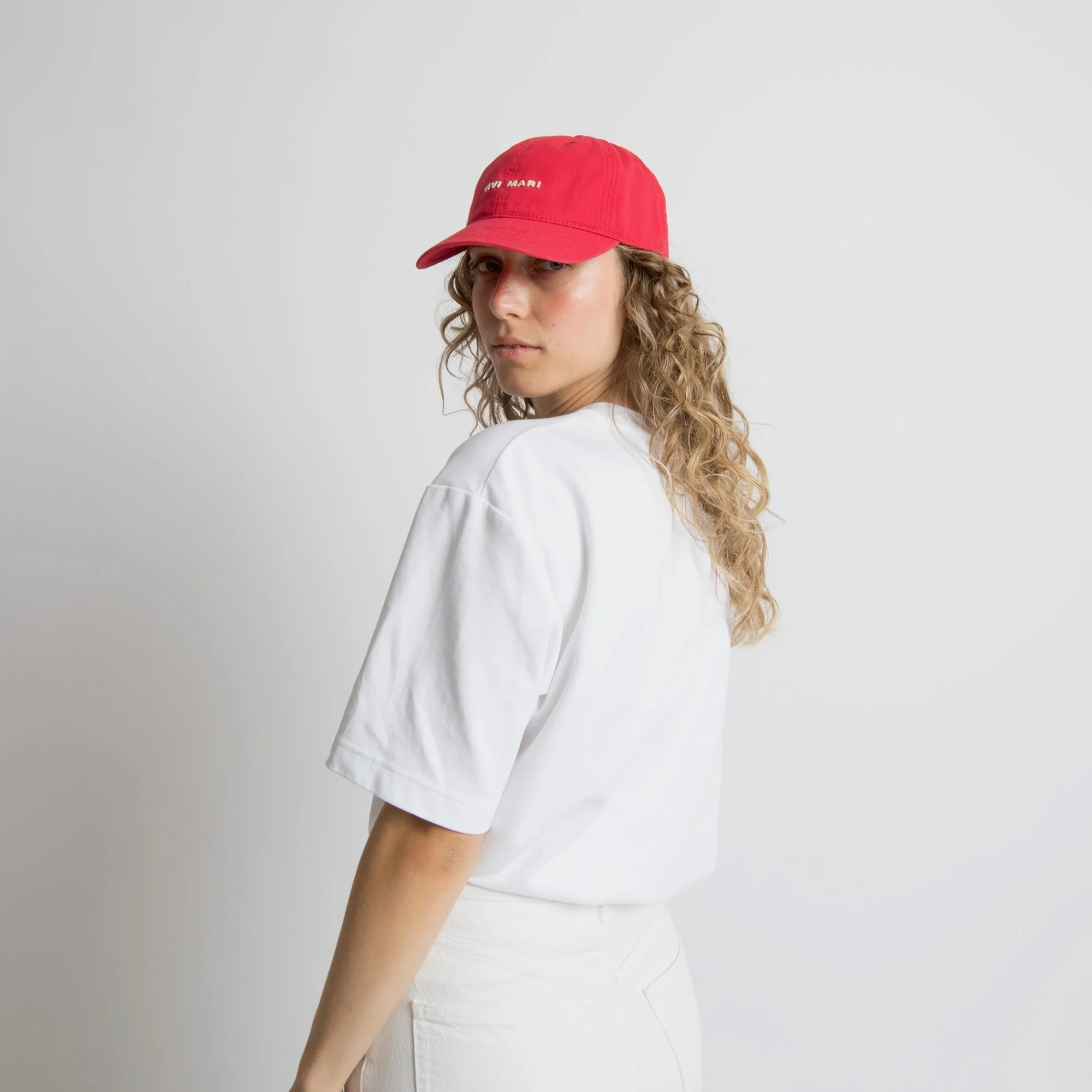 Cap solid true red - Image 7