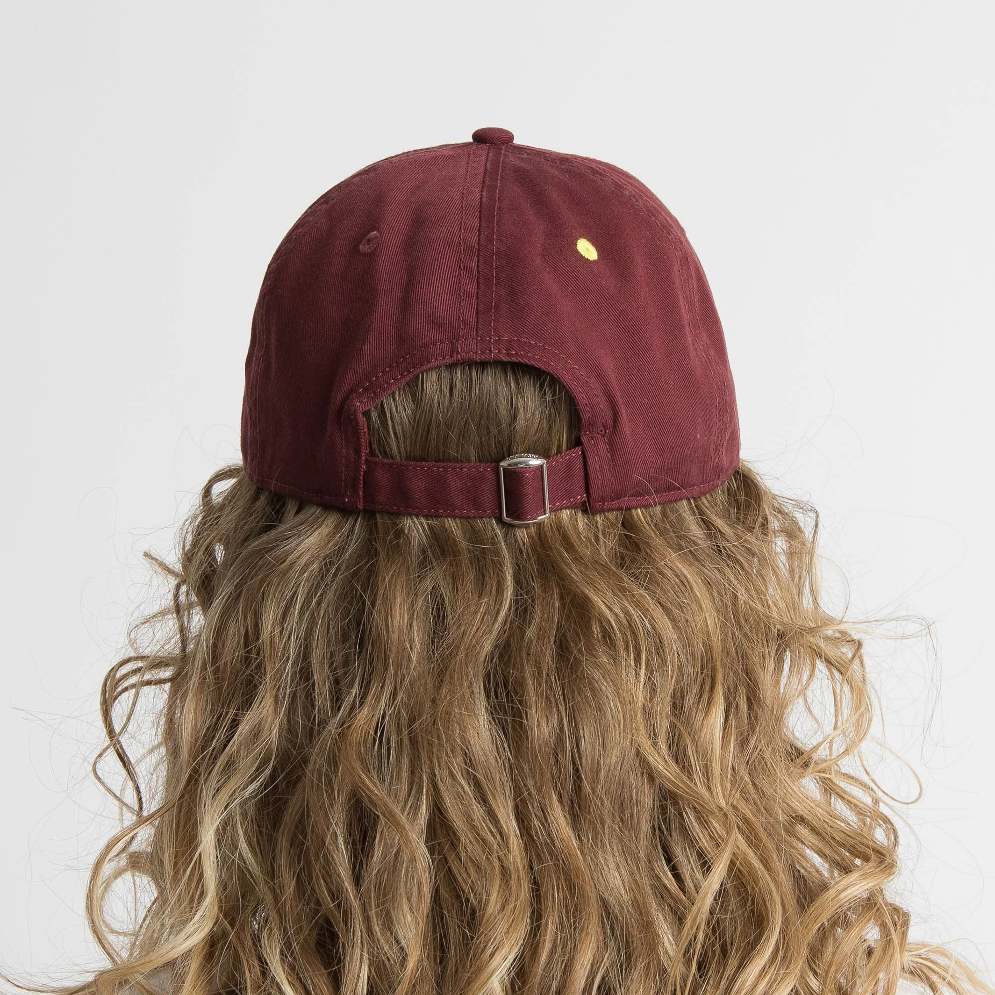 Cap solid wine red/soft pink - Image 11