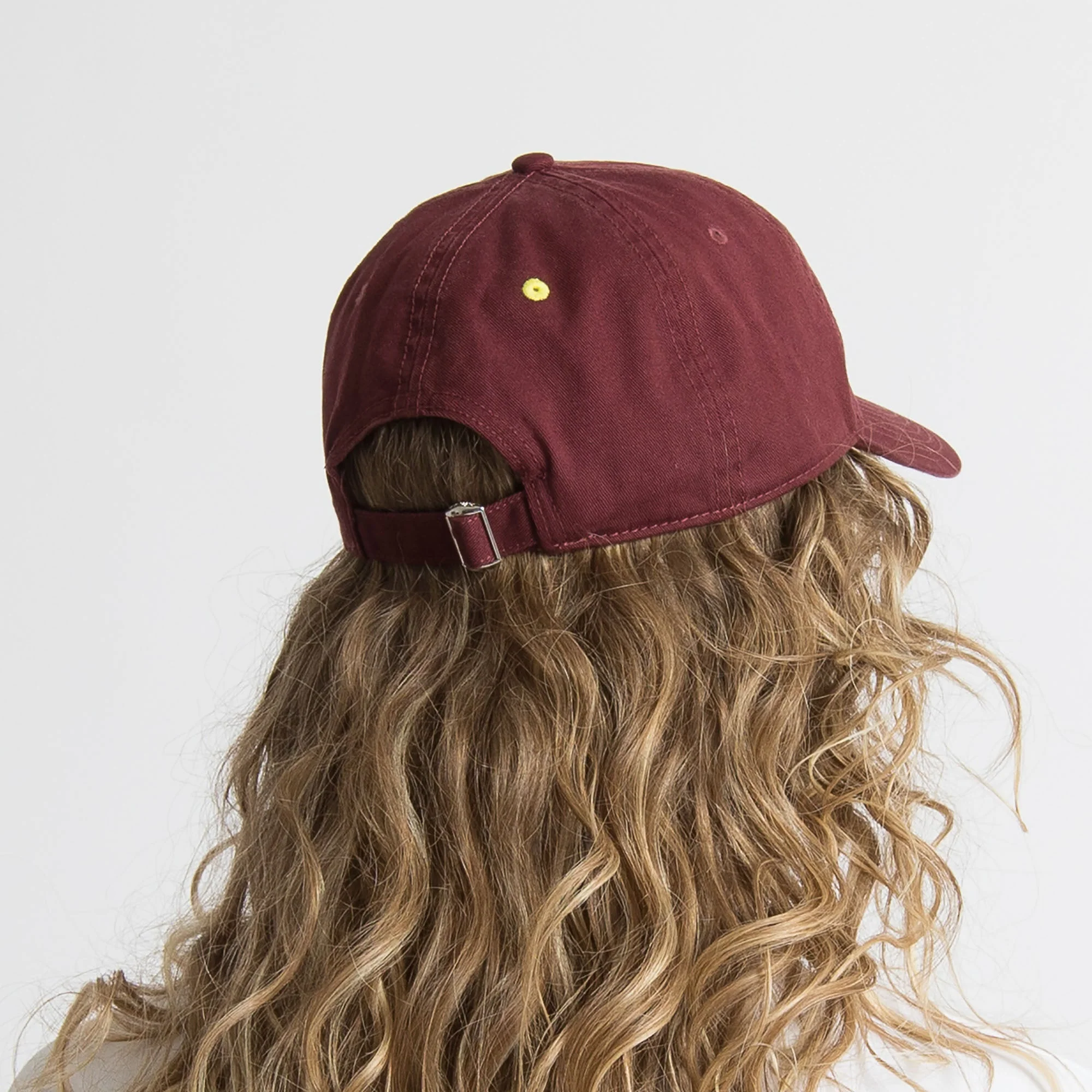 Cap solid wine red/soft pink - Image 12