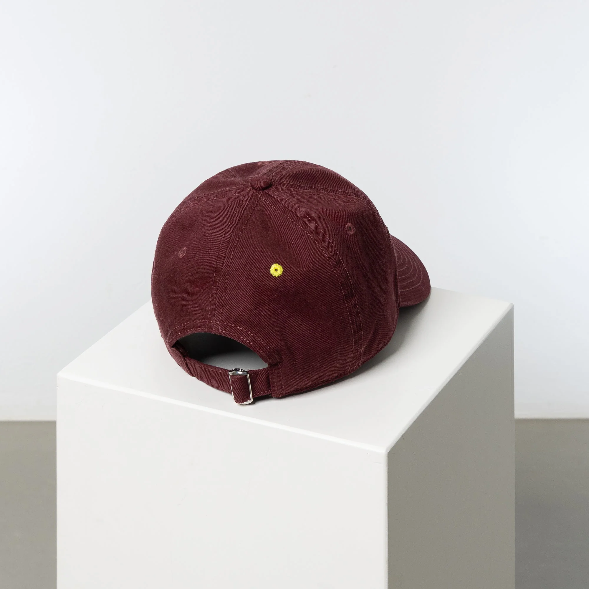 Cap solid wine red/soft pink - Image 13