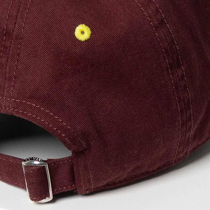 Cap solid wine red/soft pink - Image 3