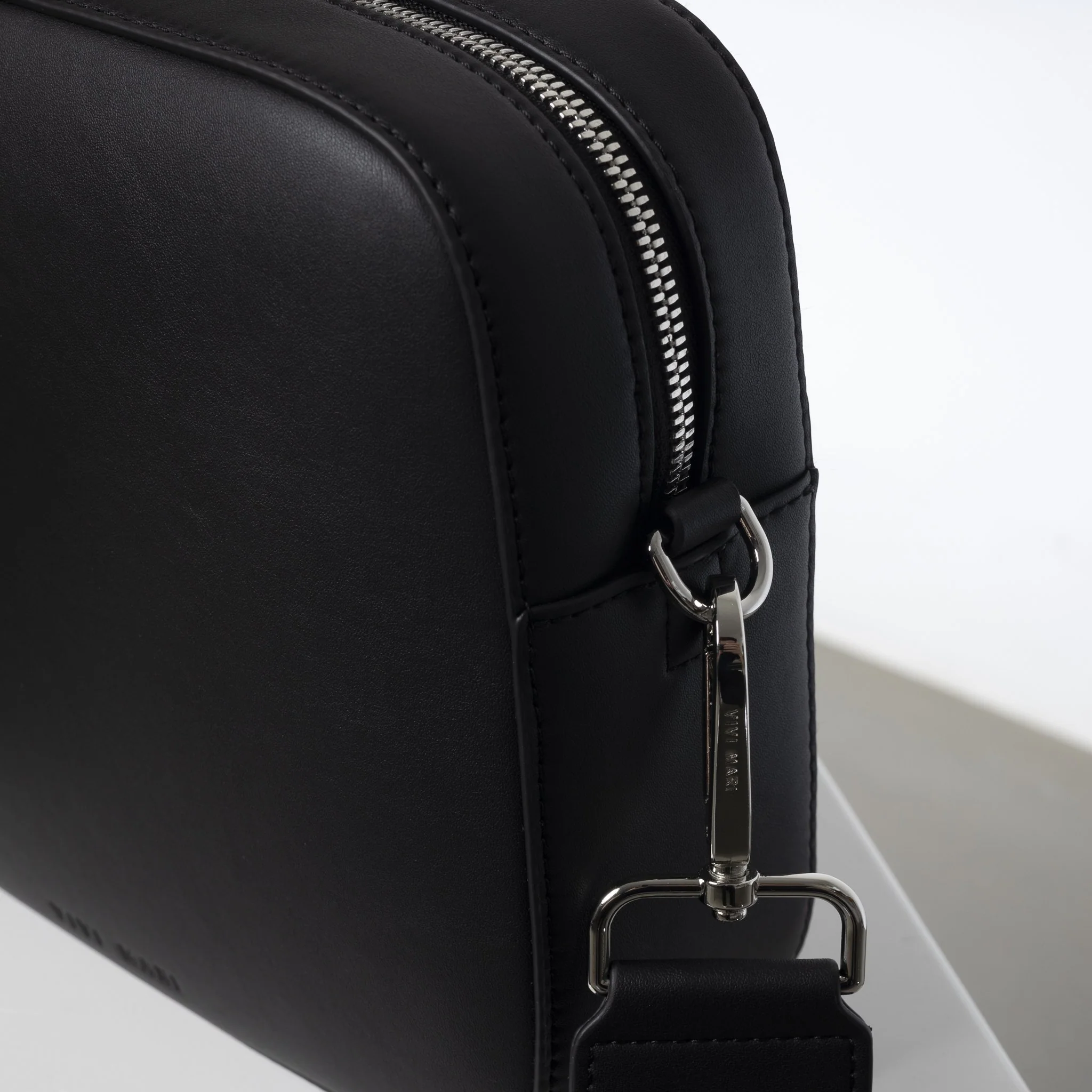 crossbody bag + strap basic woven - black - Image 12