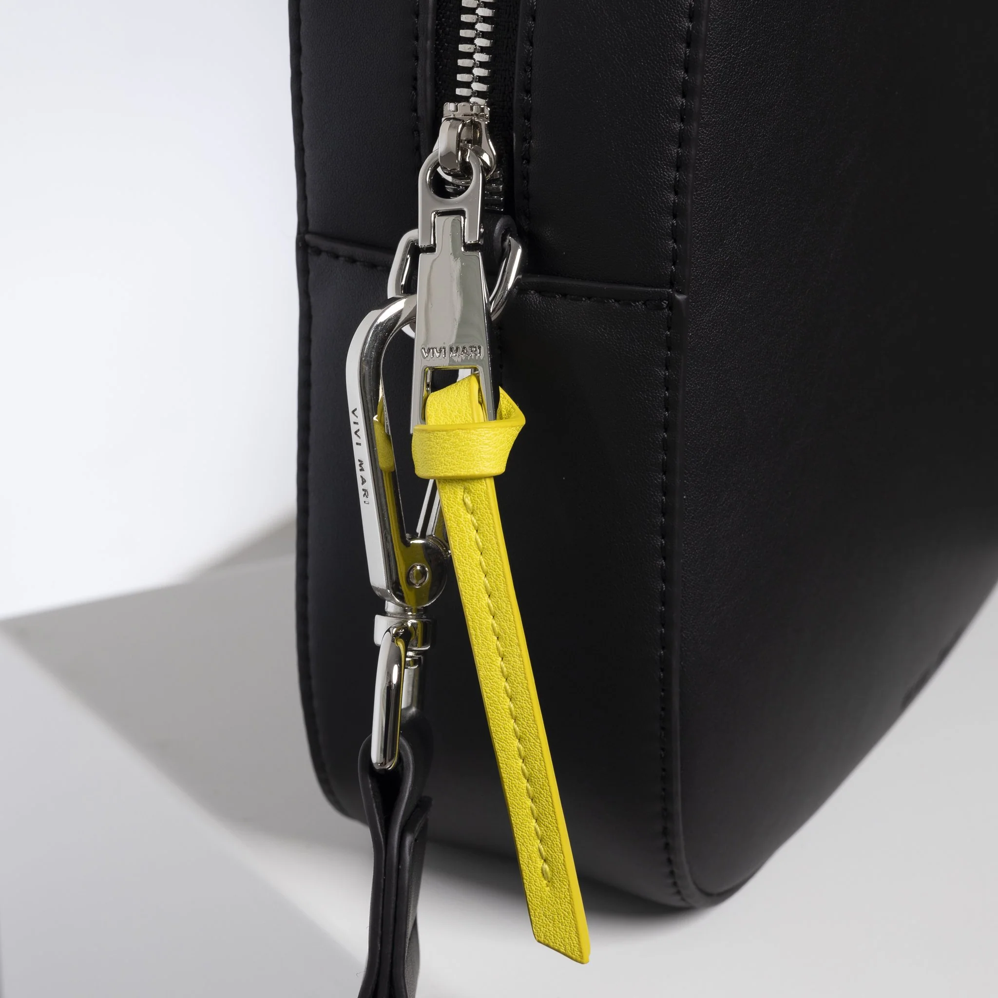 crossbody bag + strap basic woven - black - Image 4