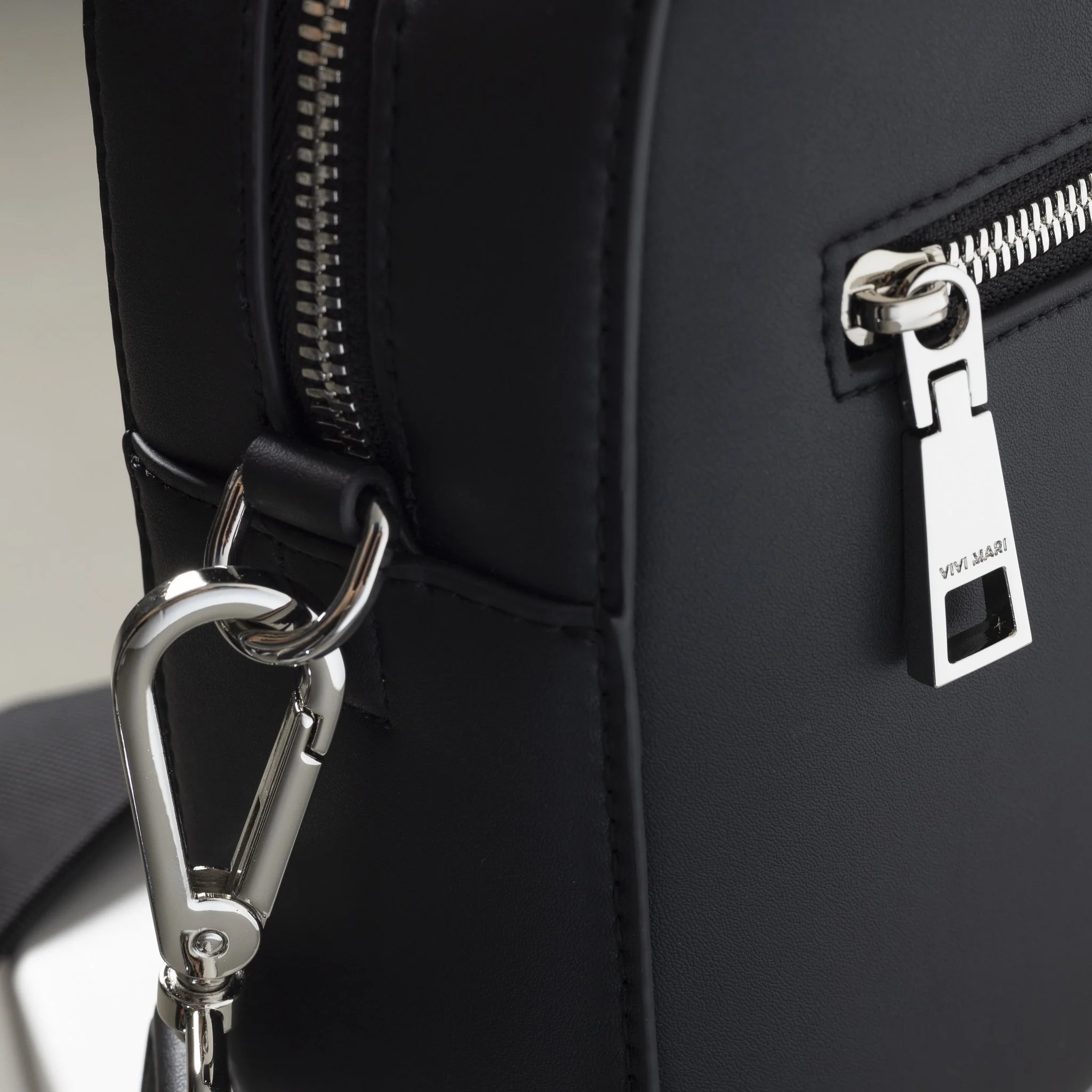 crossbody bag + strap basic woven - black - Image 9