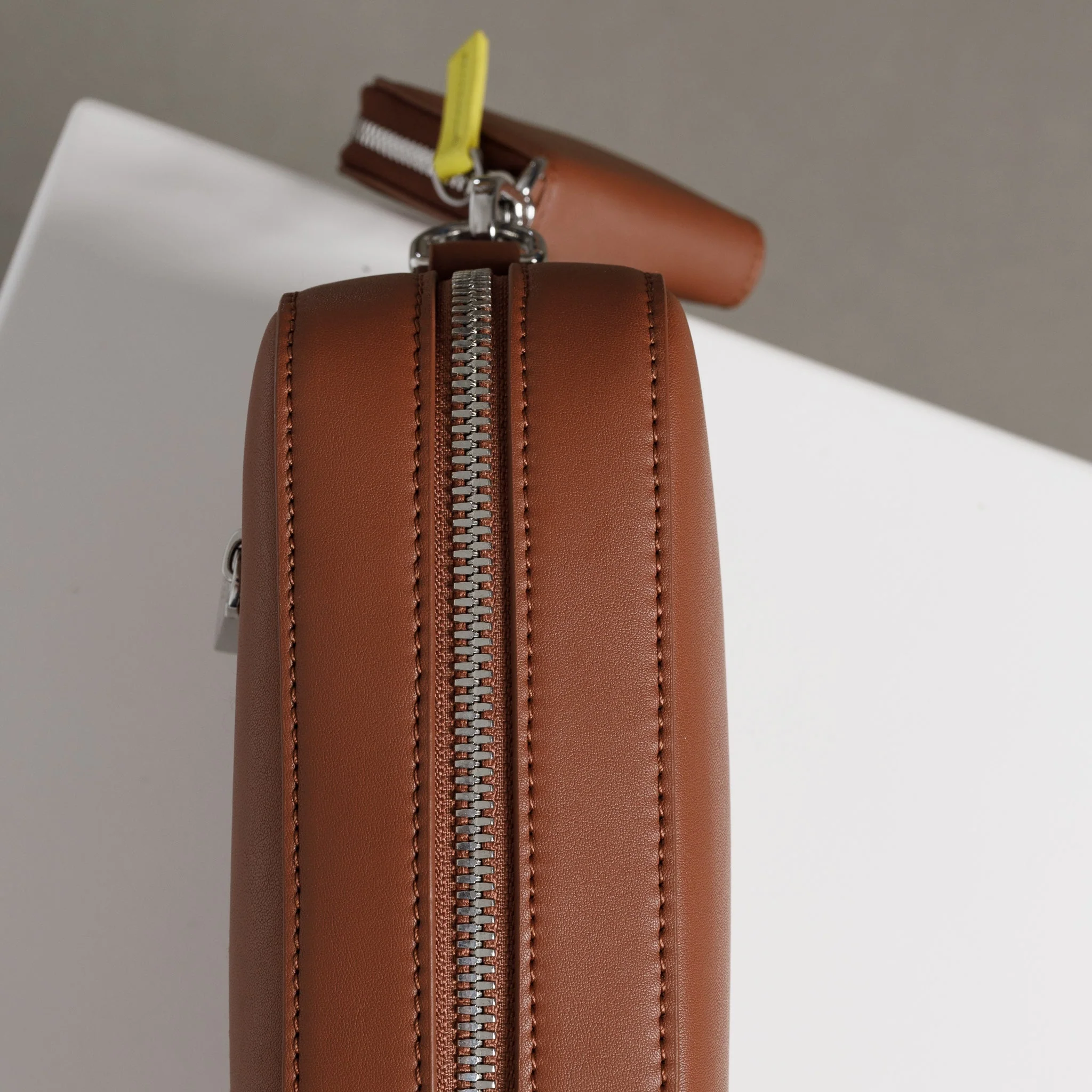 crossbody bag small + strap basic woven - tan - Image 18