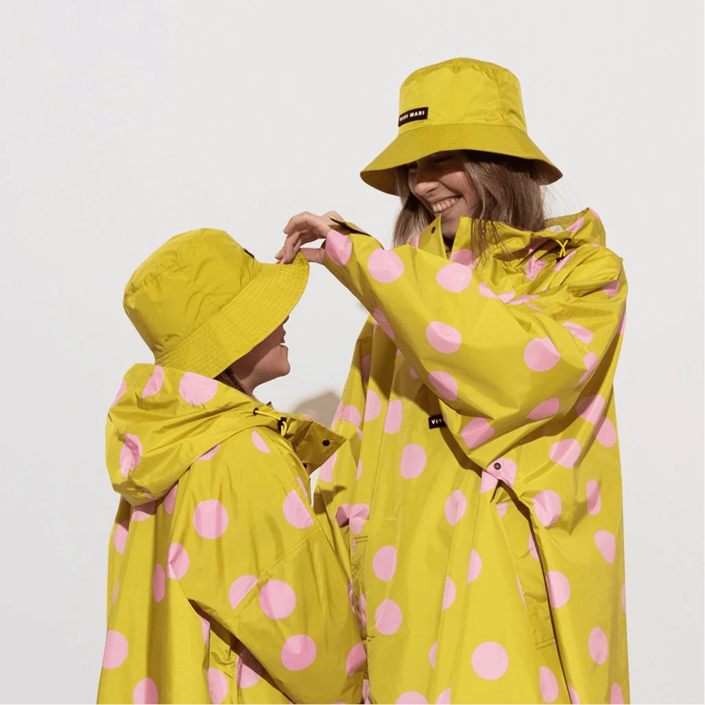 Kids Bucket Hat solid citrus - Image 3